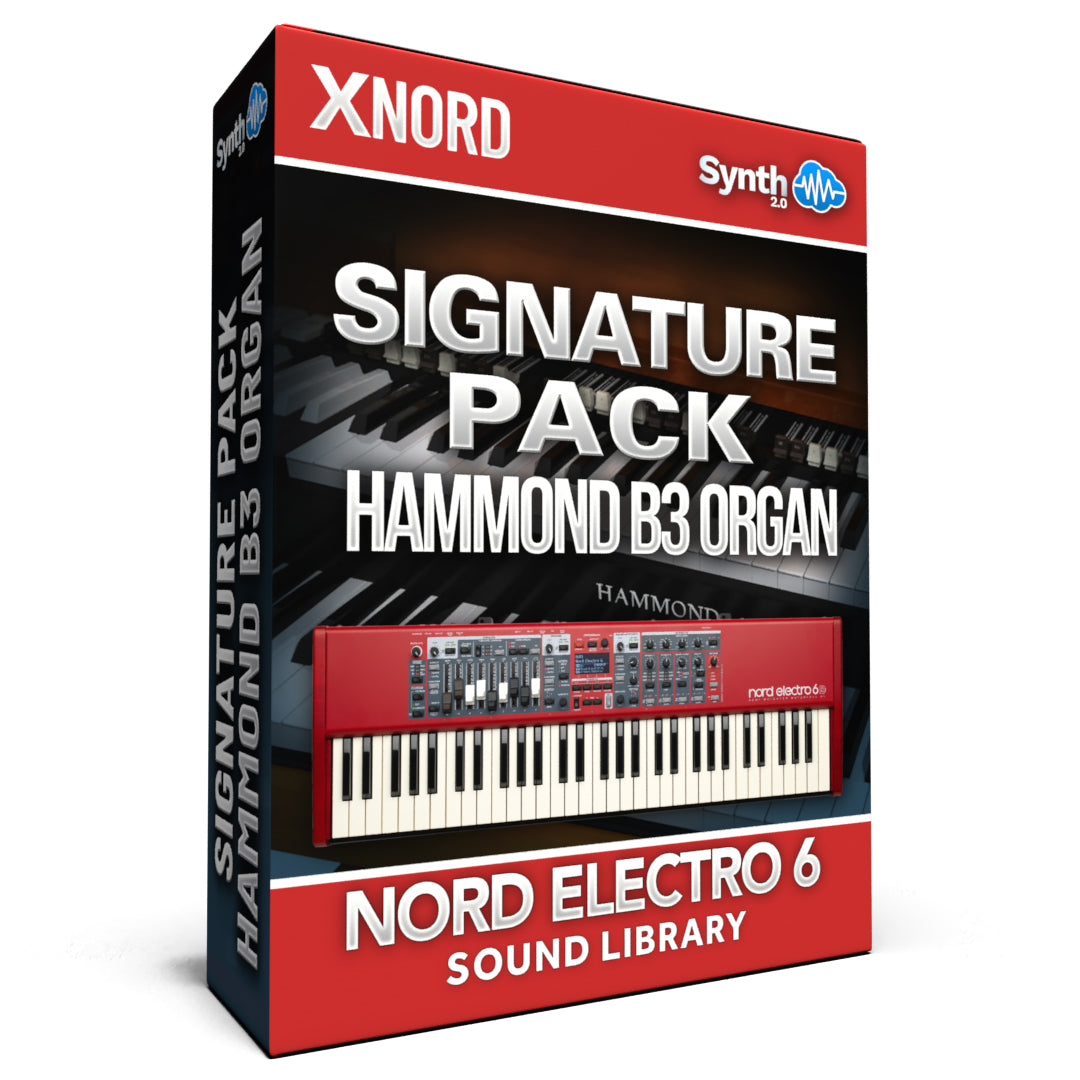 DVK013 - Signature Pack Hammond B3 Organ V1.5 - Nord Electro 6 ( 20 presets )