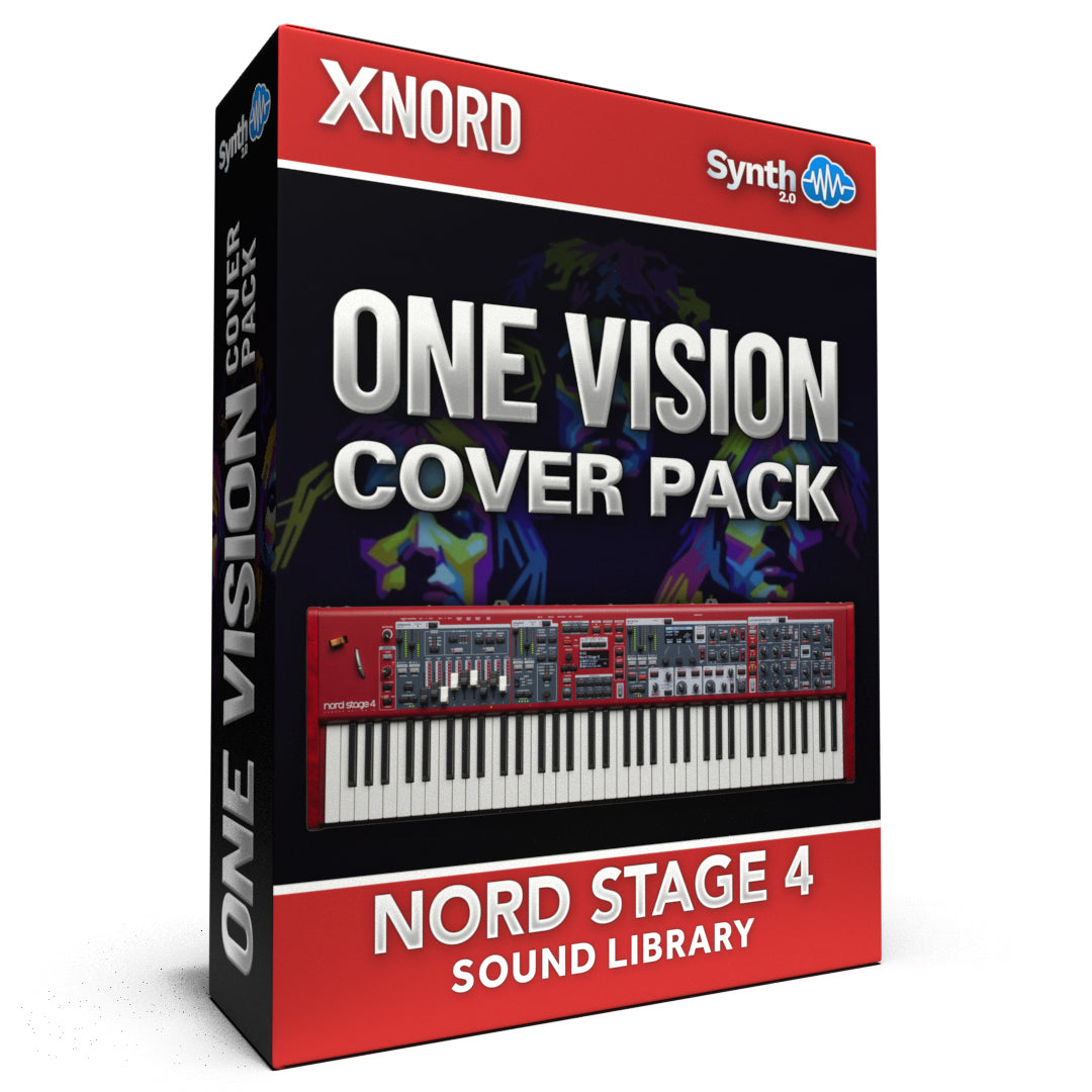 LDX157 - One vision Cover Pack - Nord Stage 4 ( 15 presets )