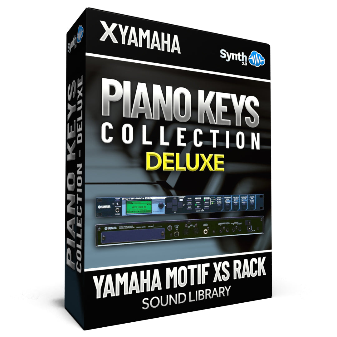SCL087 - Piano & Keys / Collection DELUXE - Yamaha Motif XS Rack ( 256 presets )