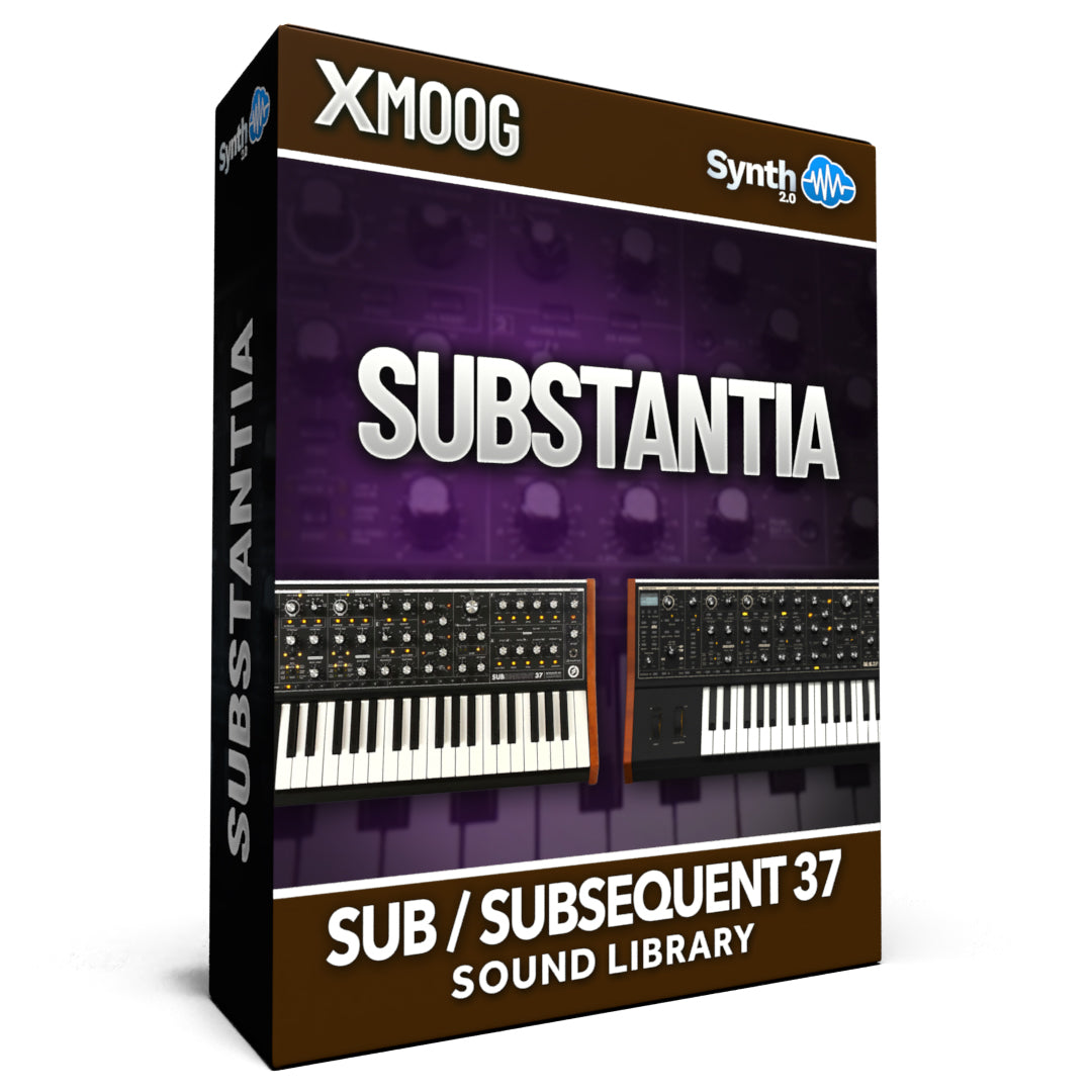 SCL307 - Substantia - Moog Sub 37 / Subsequent 37 ( 24 presets )