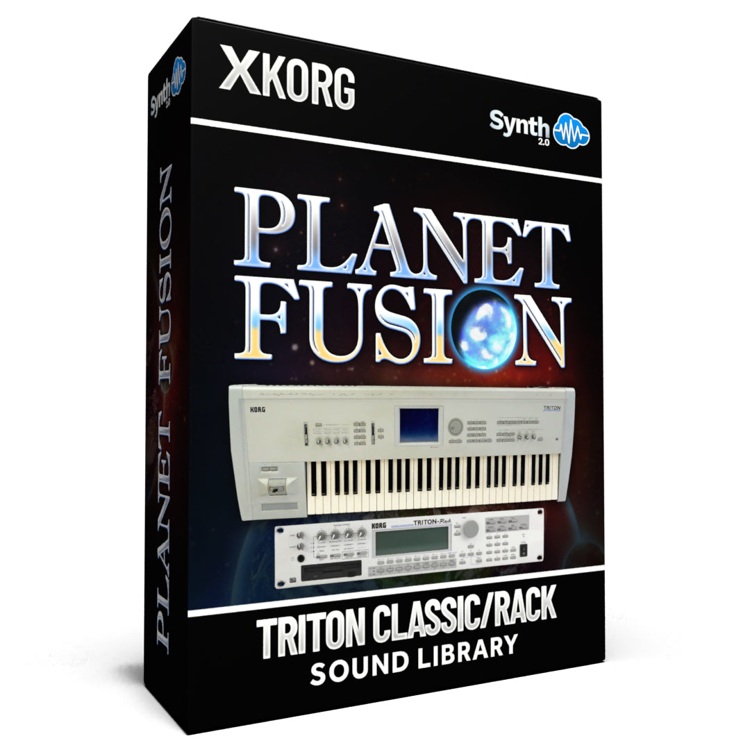 SSX108 - Planet Fusion - Korg Triton CLASSIC /  RACK ( 40 presets )