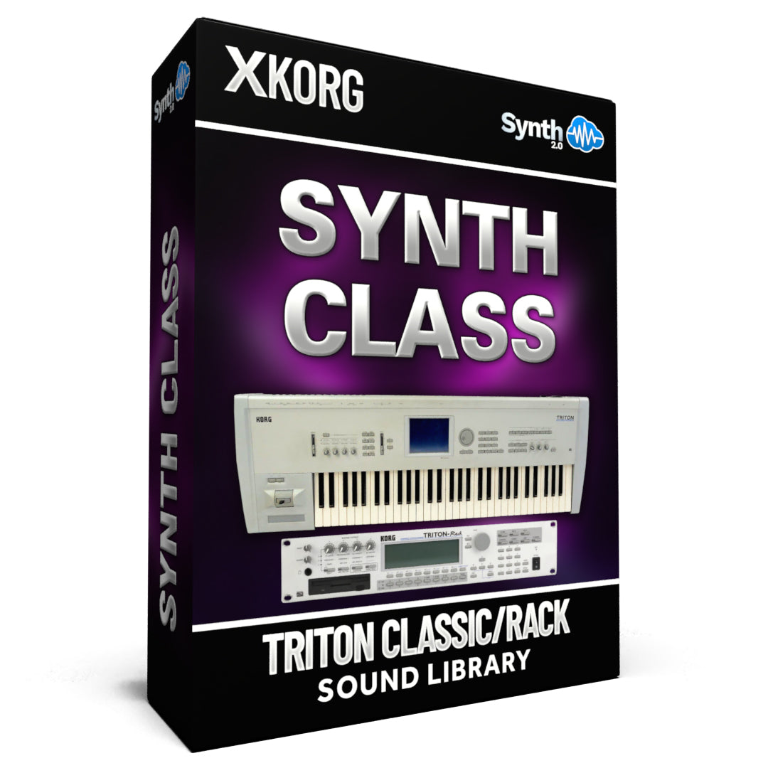 SSX113 - Synth Class - Korg Triton CLASSIC / RACK ( 38 presets )