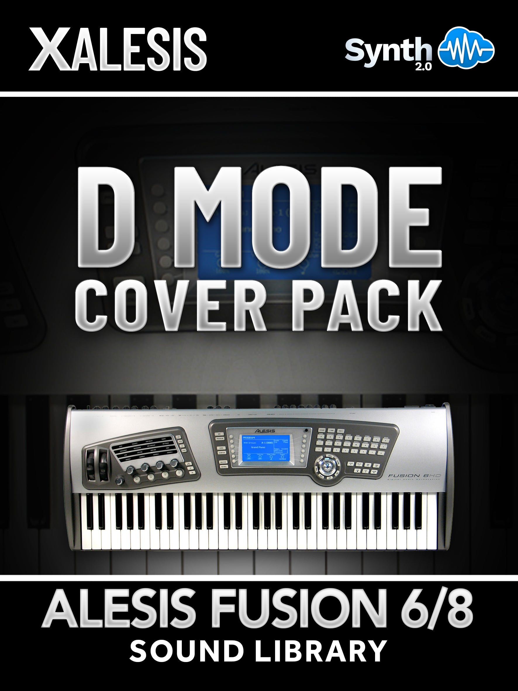 SCL038 - ( Bundle ) - D-Mode Cover Pack + Famous Sounds Collection - Alesis Fusion 6/8