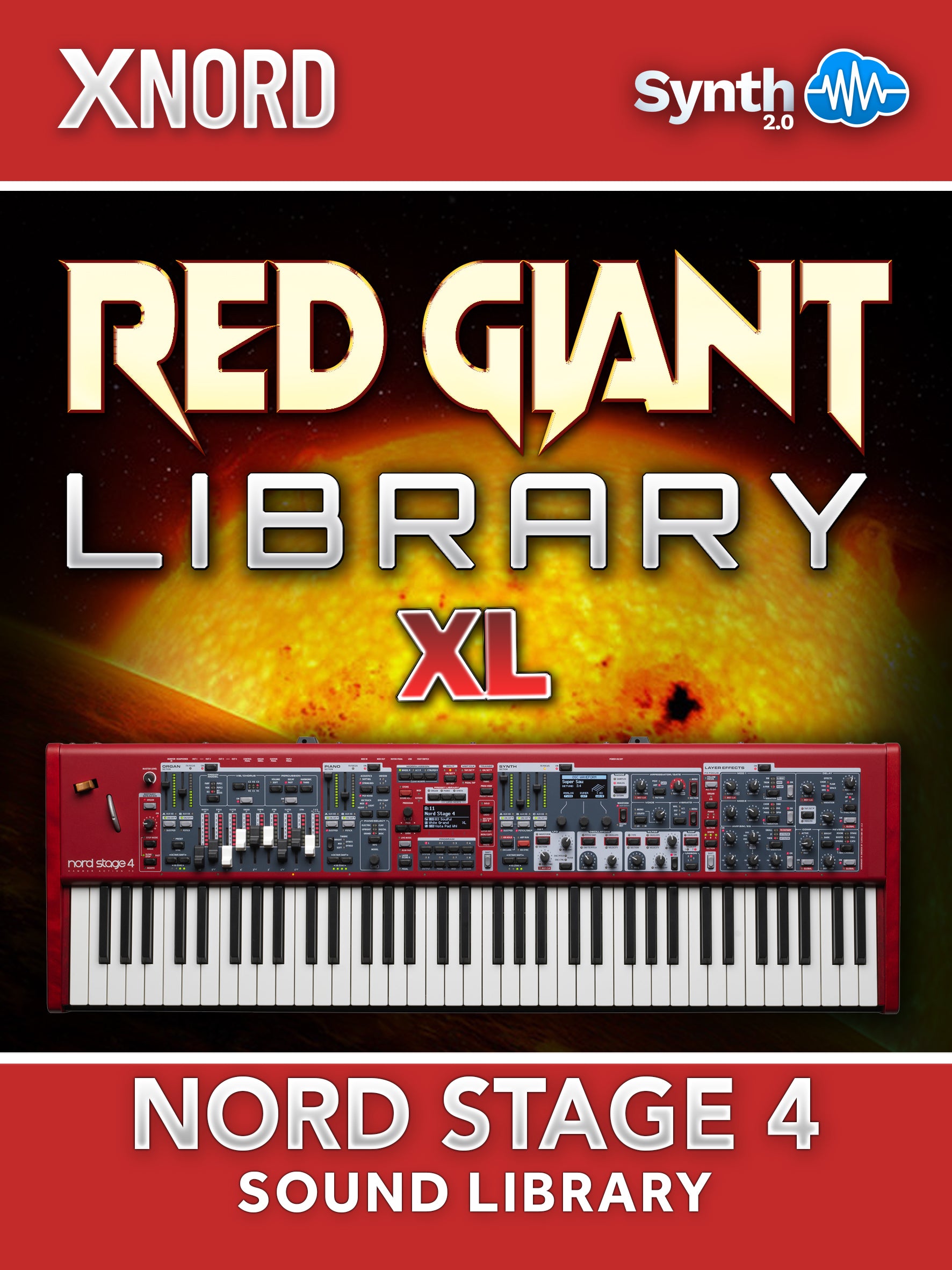 ASL005 - Red Giant XL / Bundle Pack Vol 1&2 - Nord Stage 4 ( 84 presets )