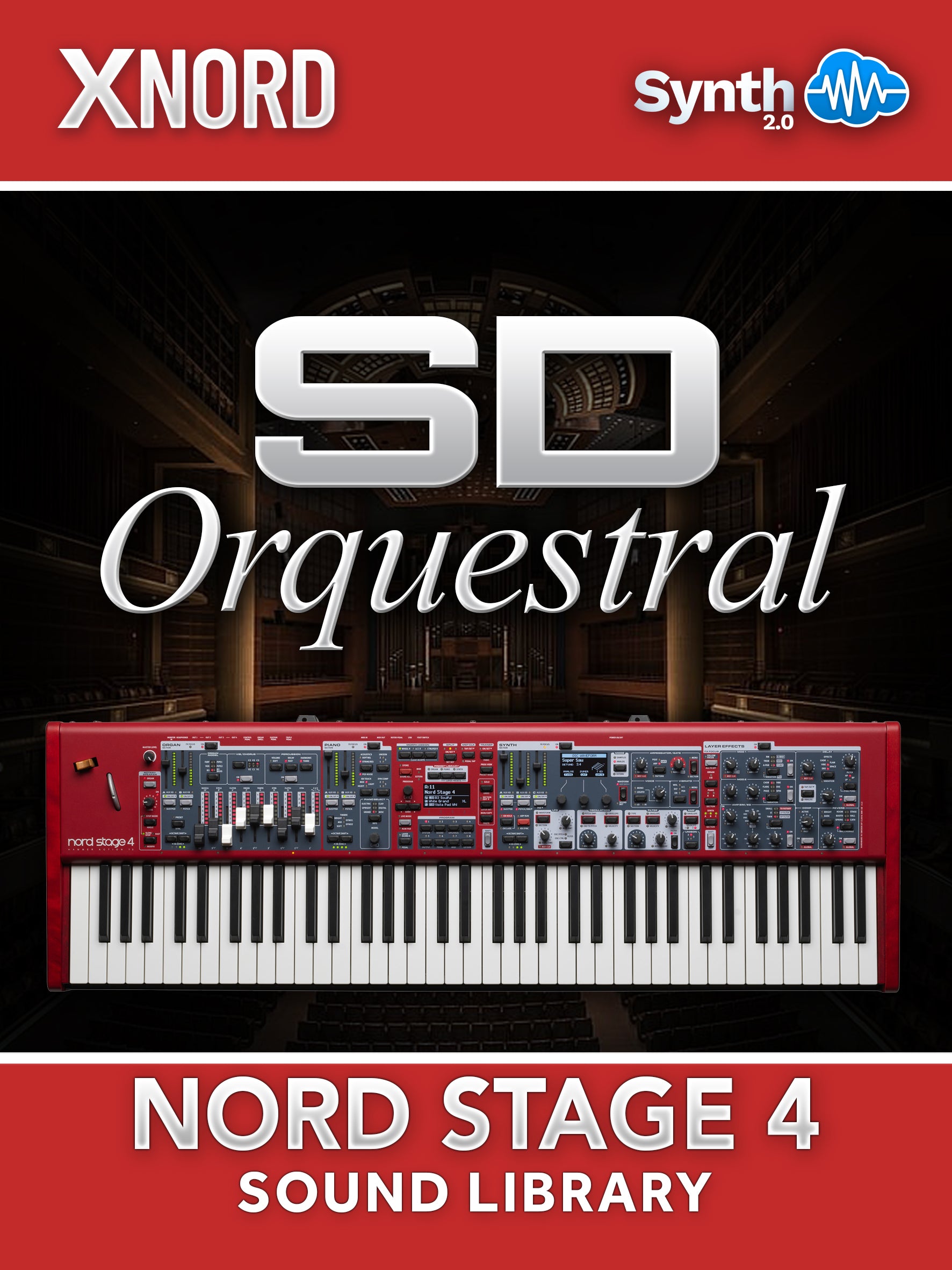 SCL424 - ( Bundle ) - SD Orquestral + Pipes and Samples - Nord Stage 4
