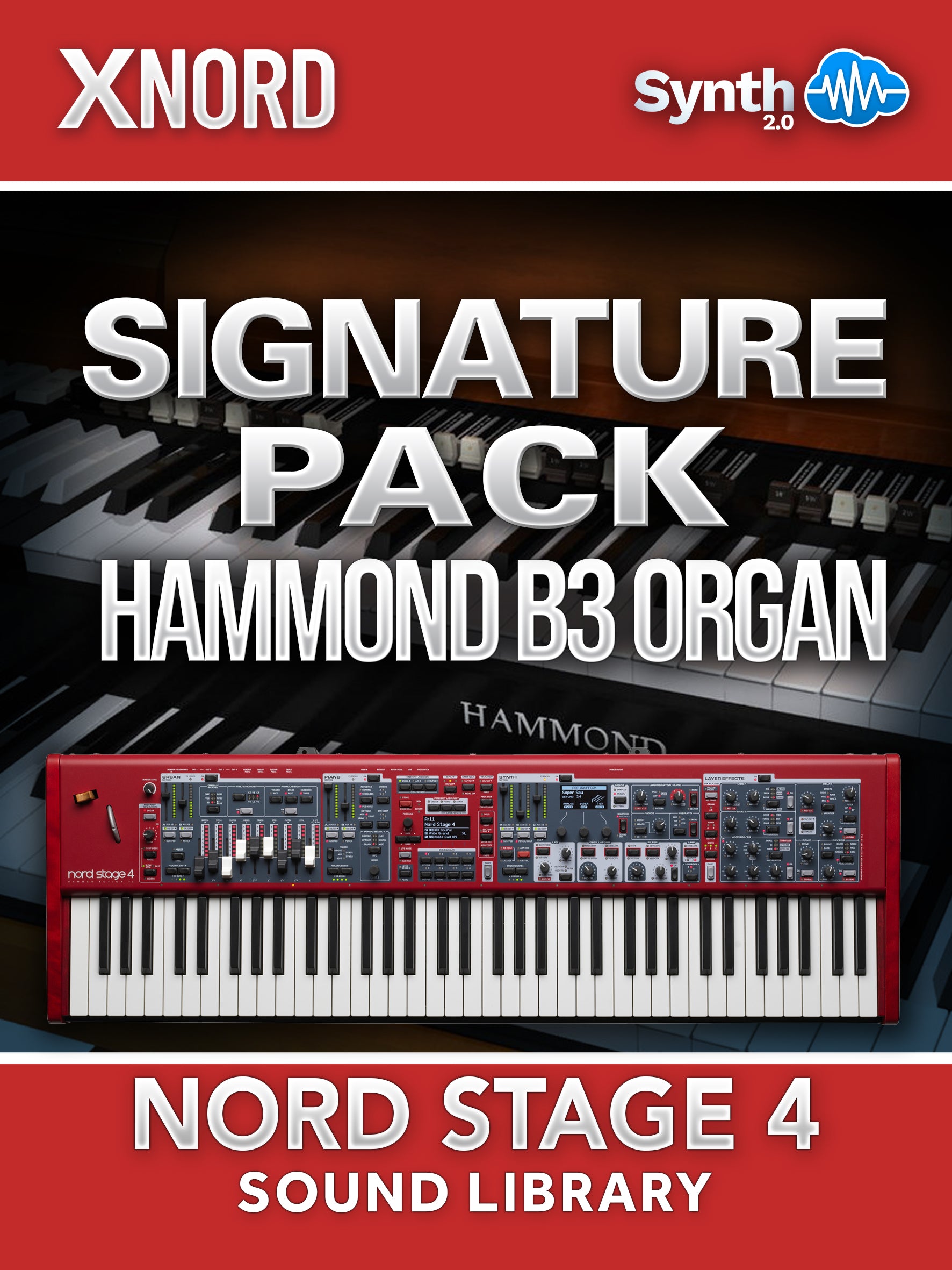 DVK013 - Signature Pack Hammond B3 Organ V1.5 - Nord Stage 4 ( 20 presets )