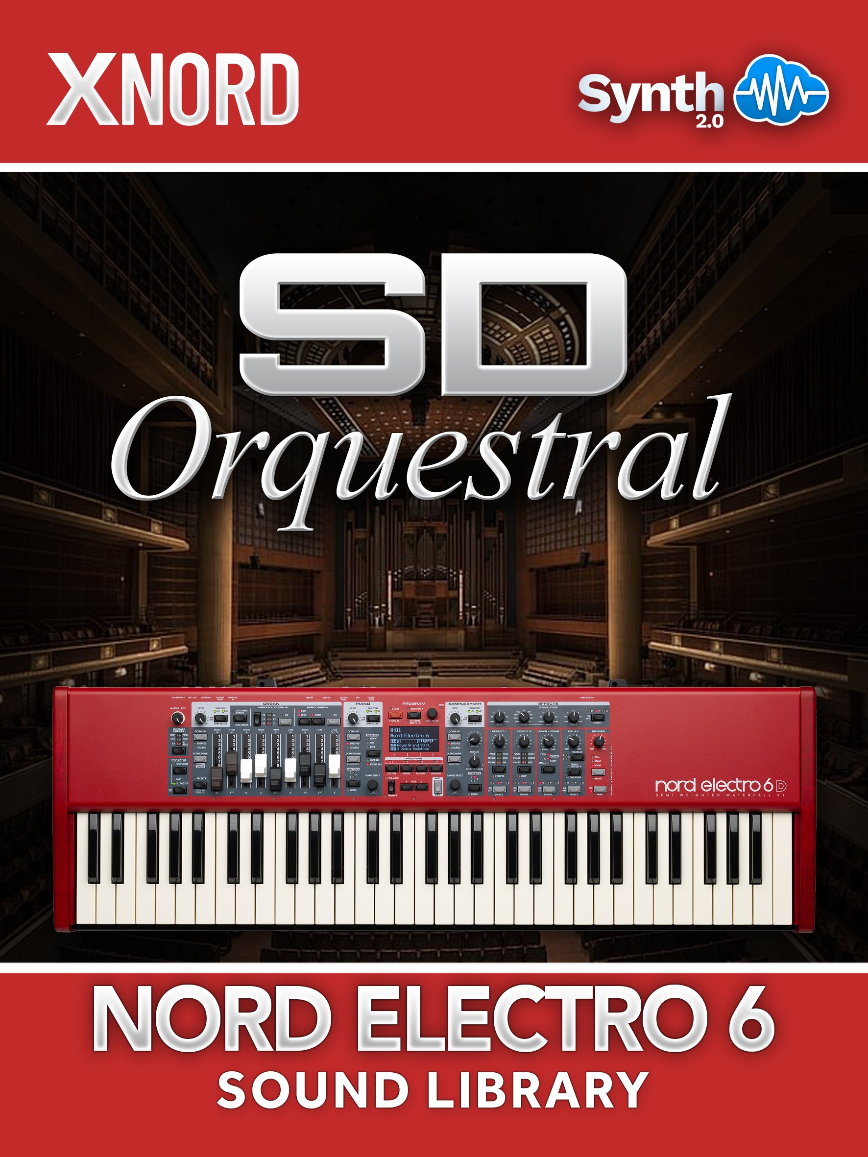SCL400 - SD Orquestral - Nord Electro 6 Series ( 30 presets )