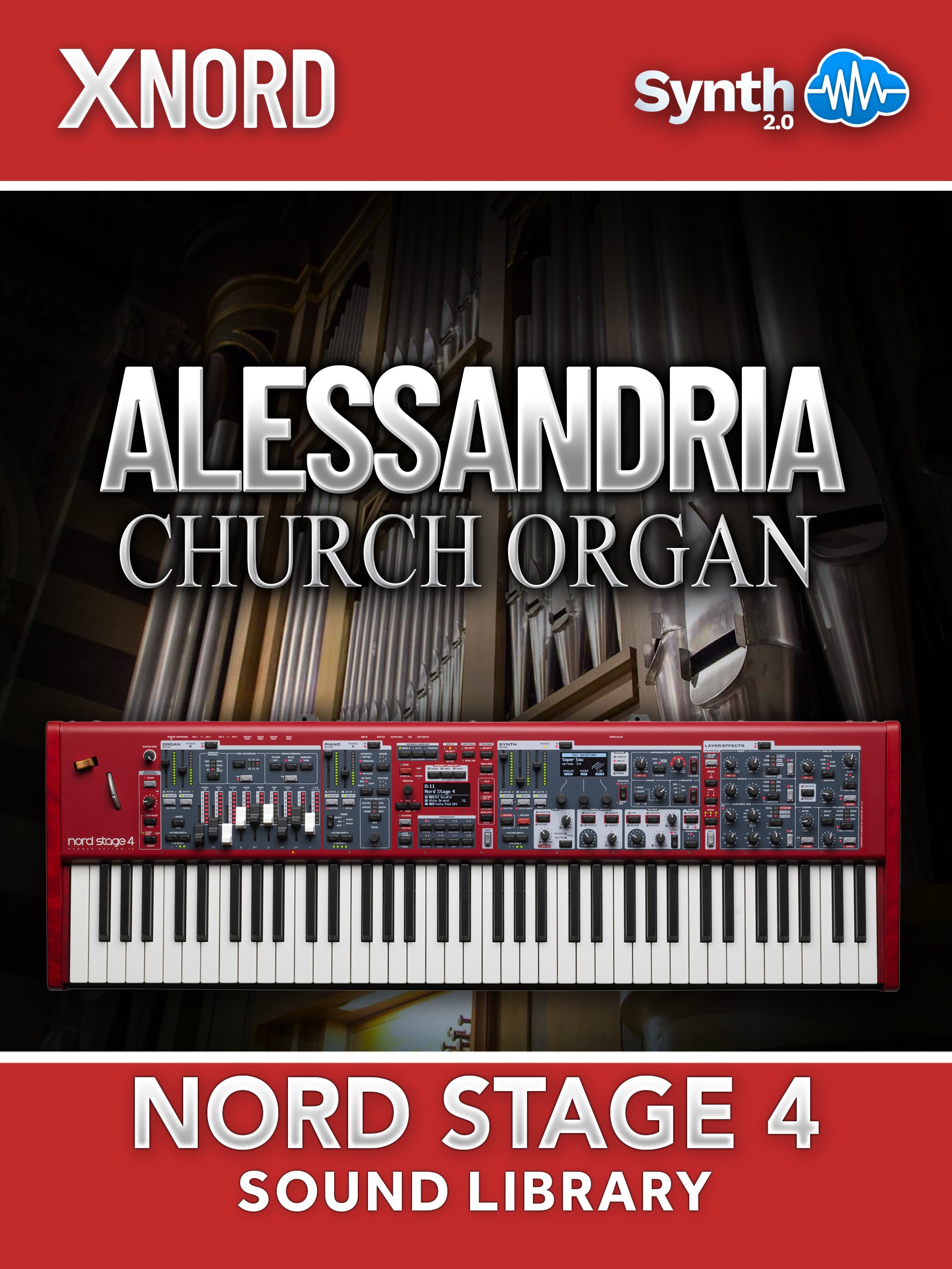 RCL011 - Alessandria Church Organ - Nord Stage 4 ( 29 presets )