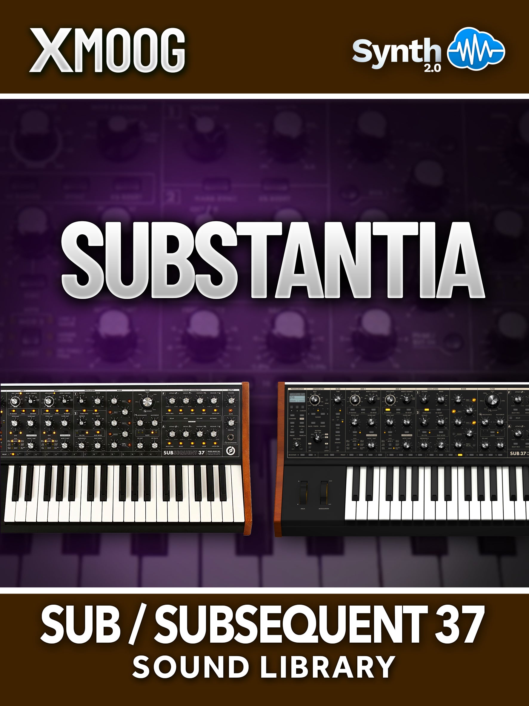 SCL307 - Substantia - Moog Sub 37 / Subsequent 37 ( 24 presets )