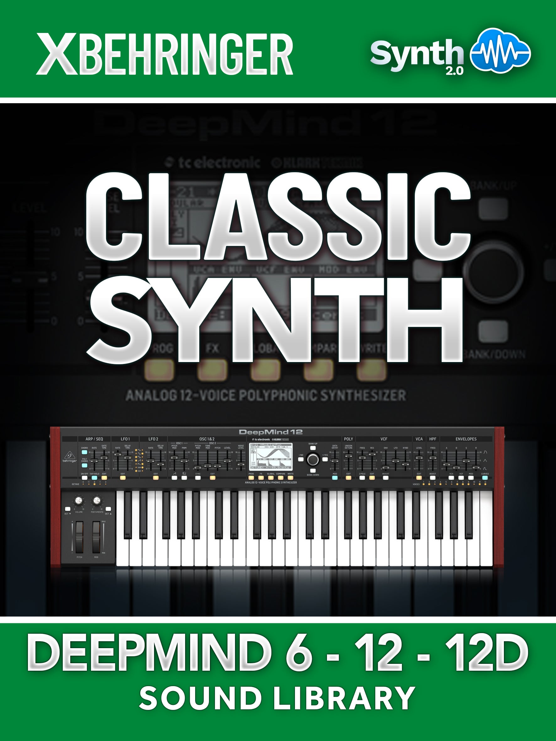 VTL008 - Classic Synth - Behringer Deepmind 6 / 12 / 12D ( 128 presets )