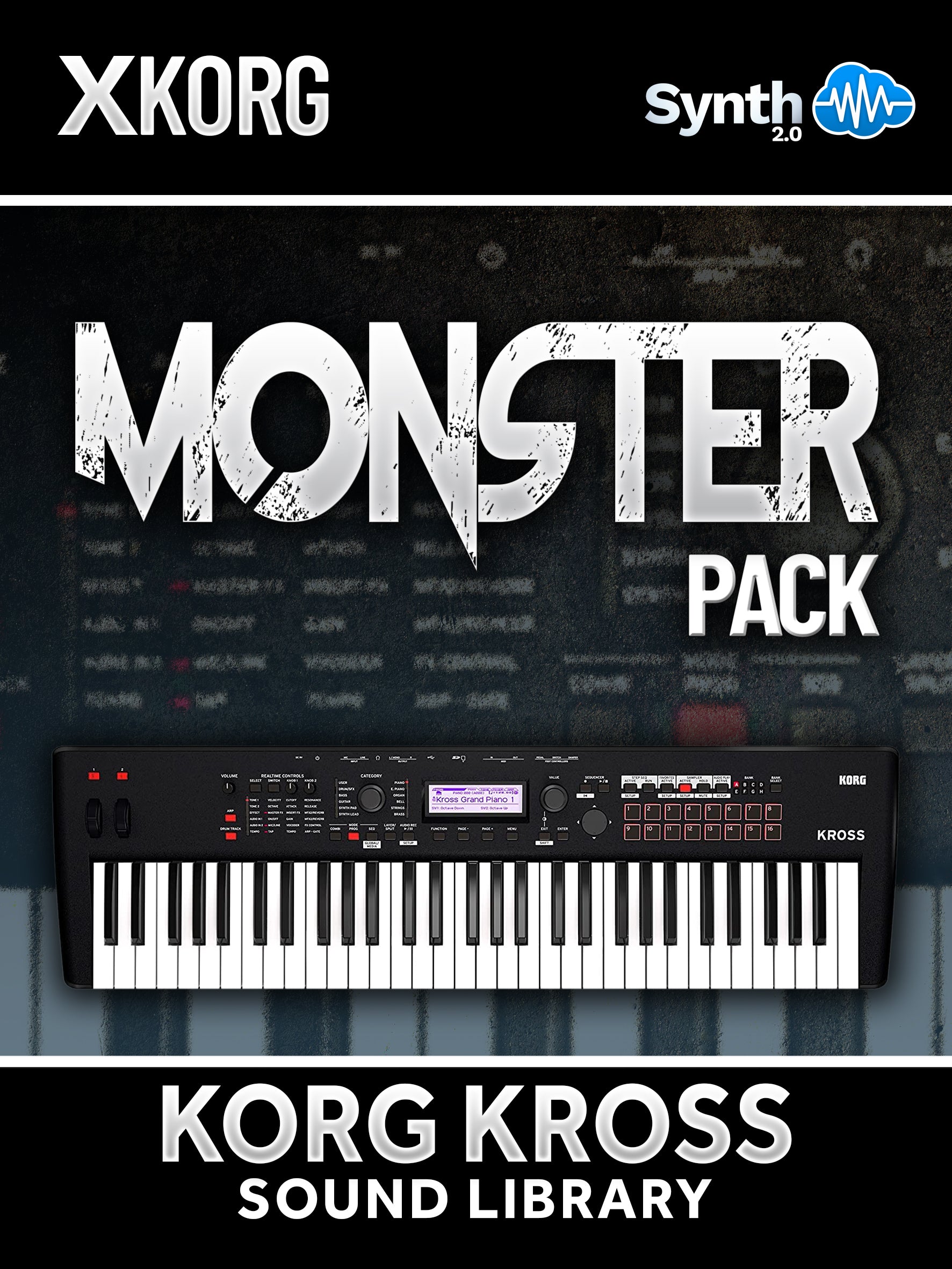 LDX019 - Monster Pack ( Leads + DT Covers + Bonus Wakeman Pack ) - Korg Kross / Kross 2