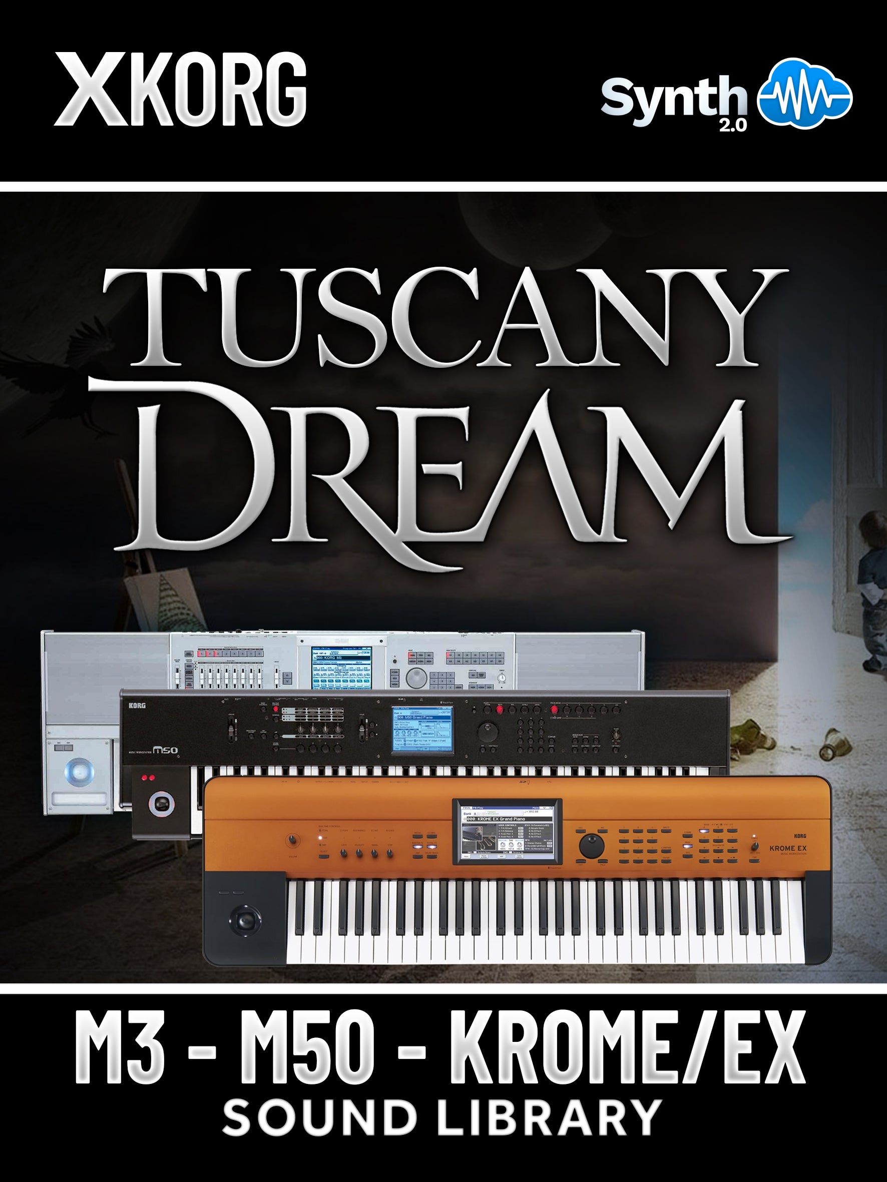 LDX221 - Tuscany Dream - Korg M3 / M50 / Krome / Krome Ex