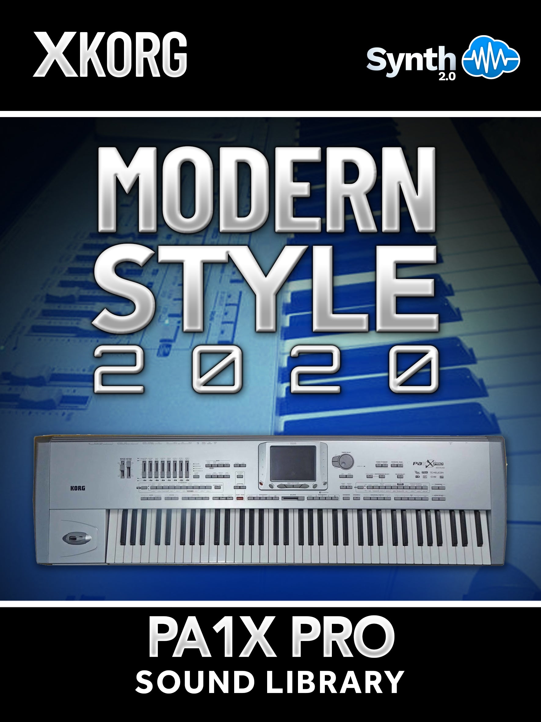 SCL170 - Modern Styles 2020 - Korg PA1x Pro ( 10 styles )