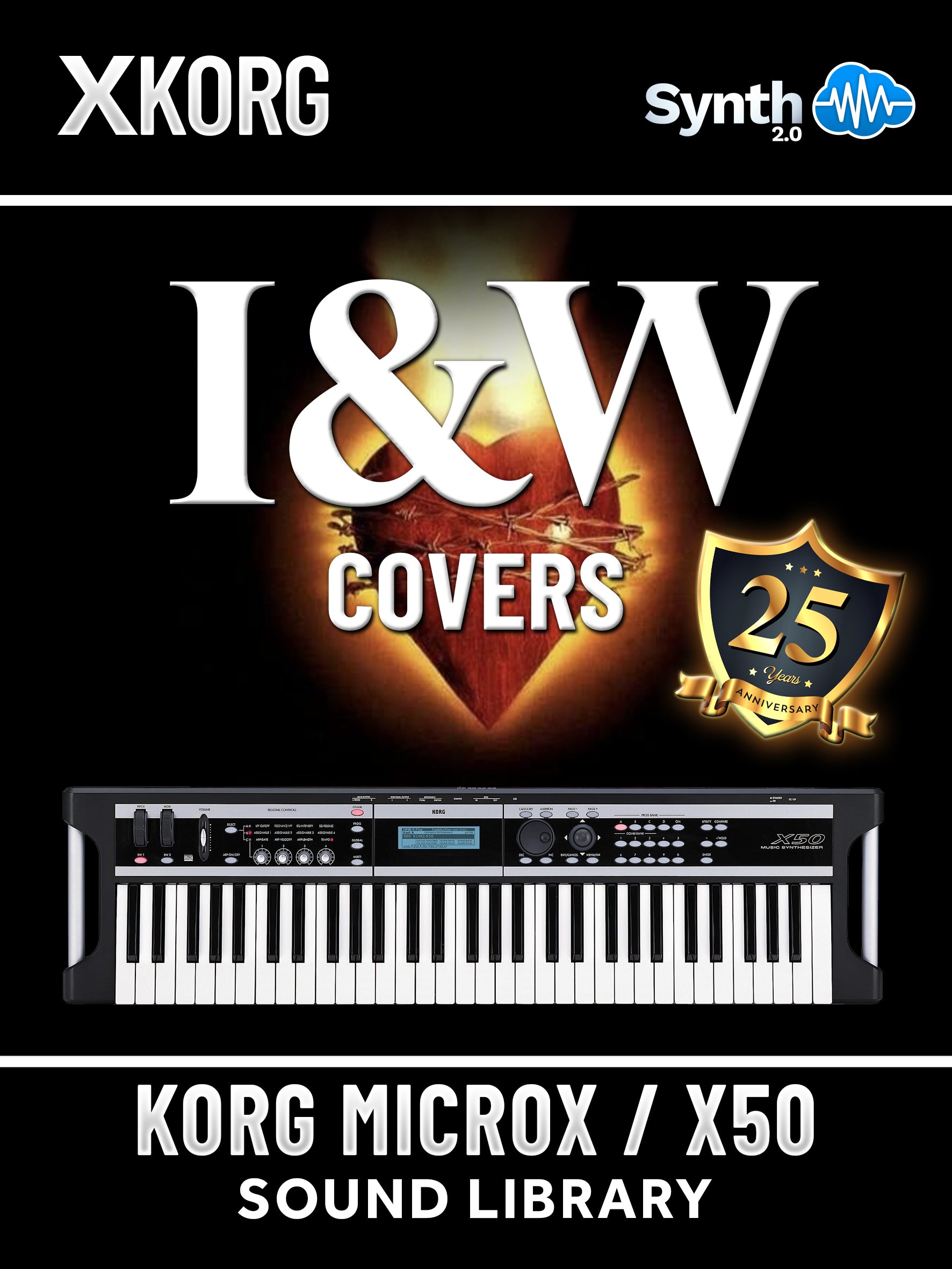 SSX105 - I&W Covers / 25th Anniversary - Korg MicroX / X50