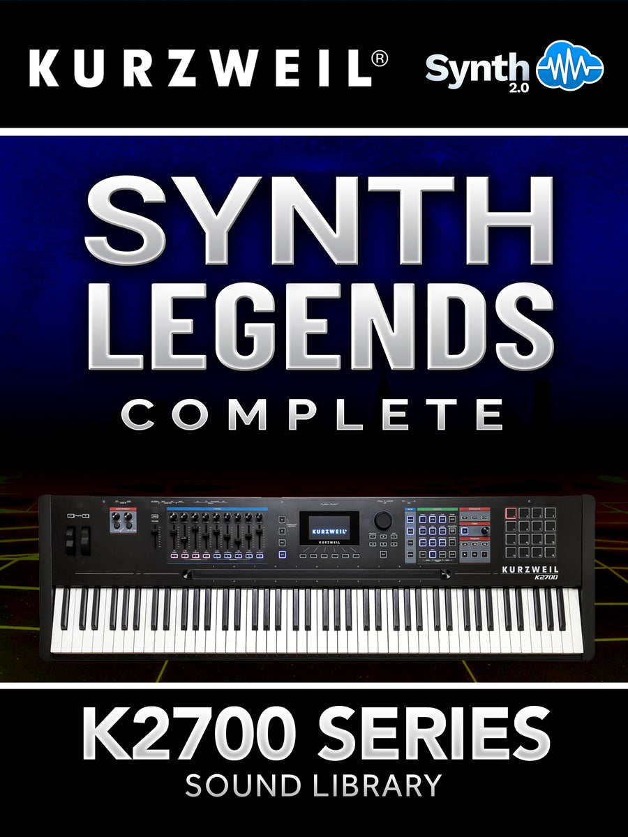 SLG007 Complete Synth Legends Kurzweil K2700 Synthcloud di