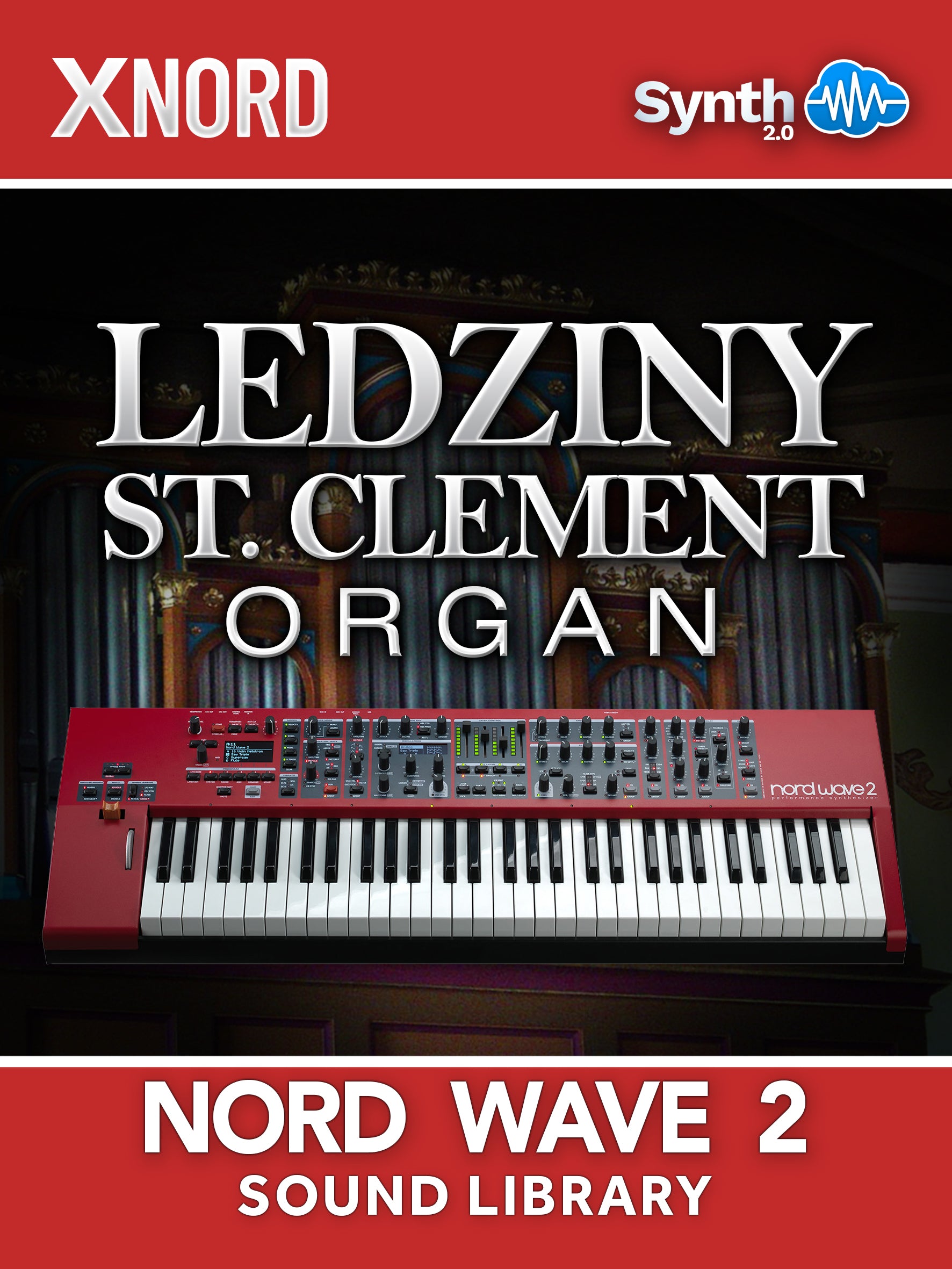 RCL006 - Ledziny, St. Clement Organ - Nord Wave 2 ( 26 presets )