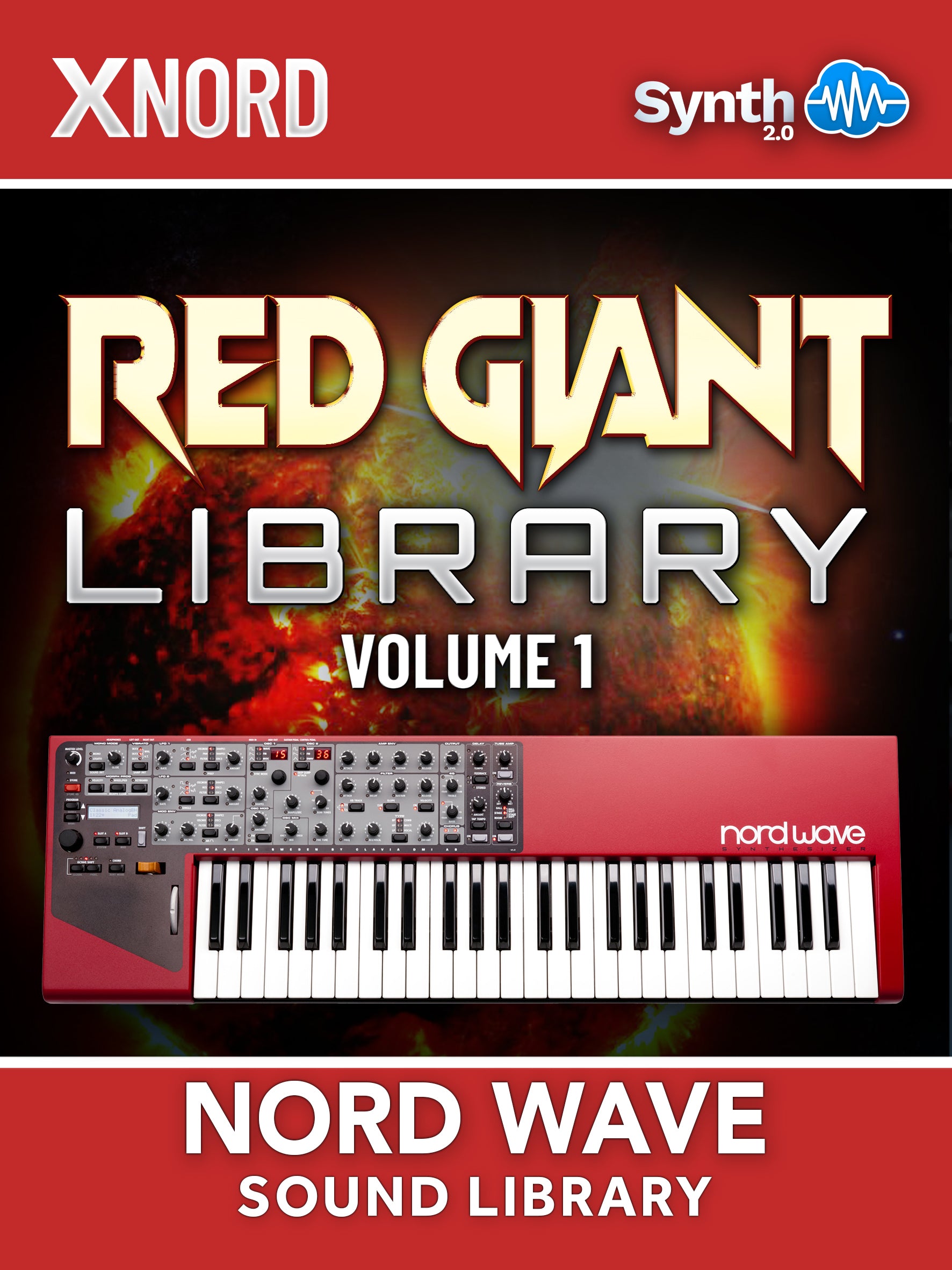 ASL001 - Red Giant Library Vol.1 - Nord Wave ( 33 presets )