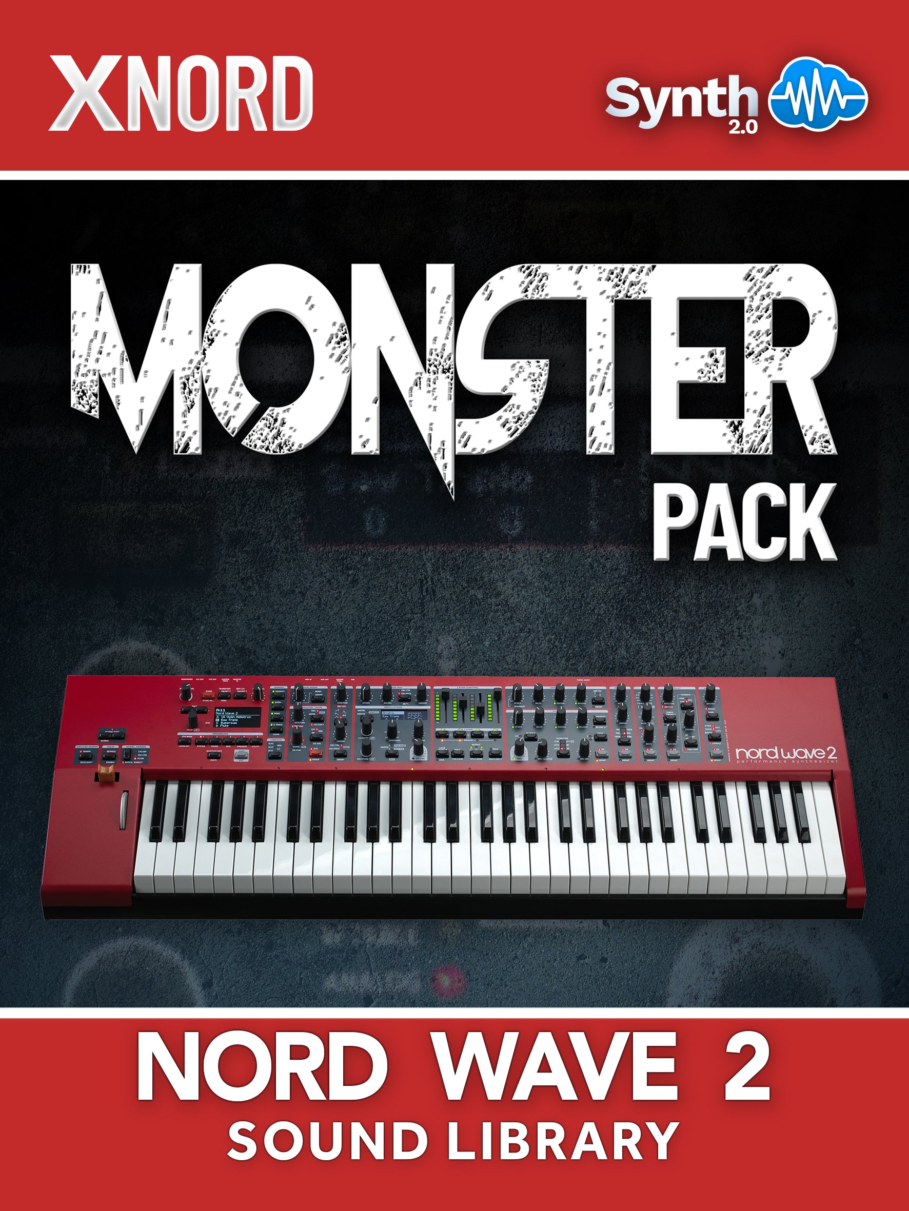SCL427 - ( Bundle ) - Monster Pack + Ultimate Live Sounds - Nord Wave 2