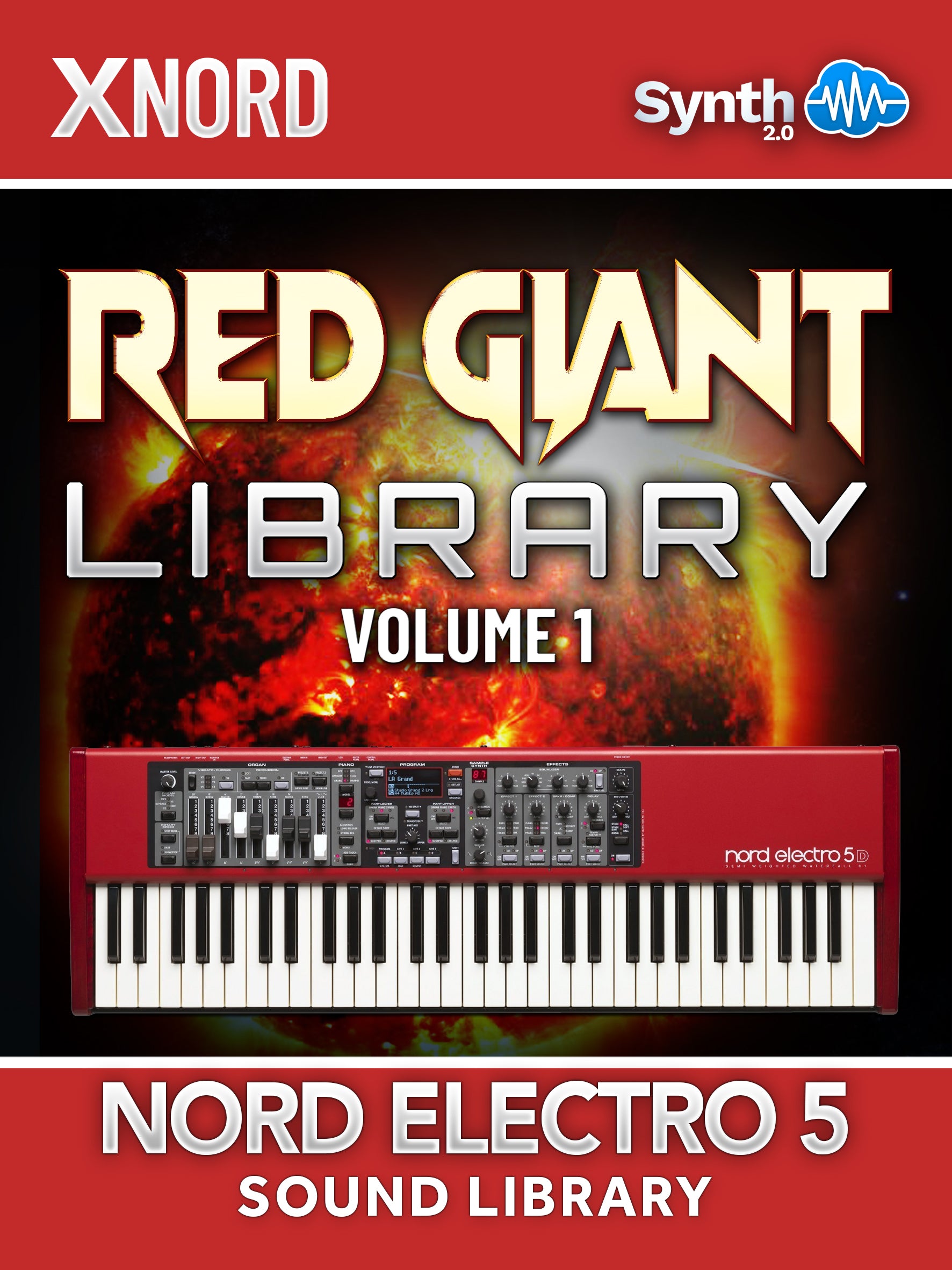 ASL001 - Red Giant Library Vol.1 - Nord Electro 5 Series ( 28 presets )
