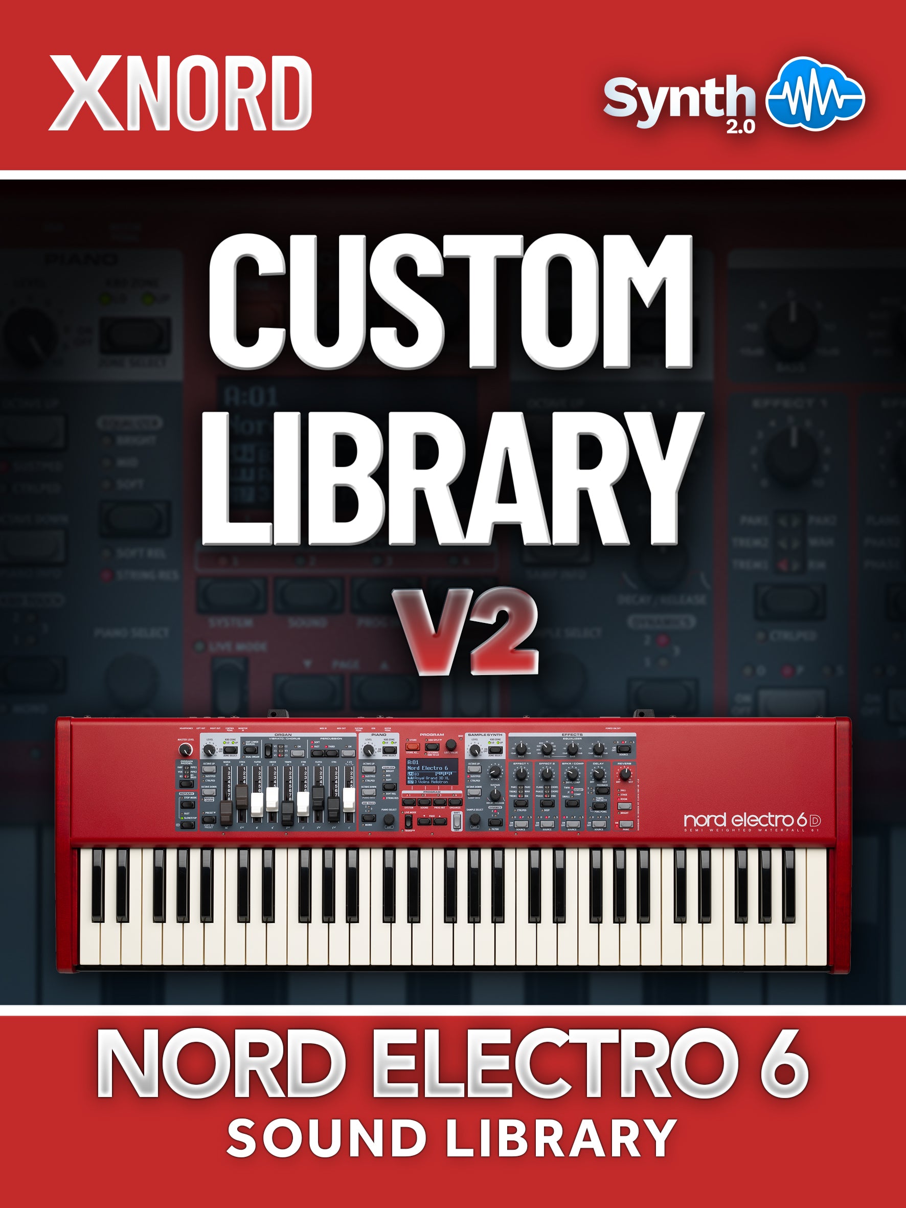 GPR010 - ( Bundle ) - Custom Library V1 + V2 - Nord Electro 6