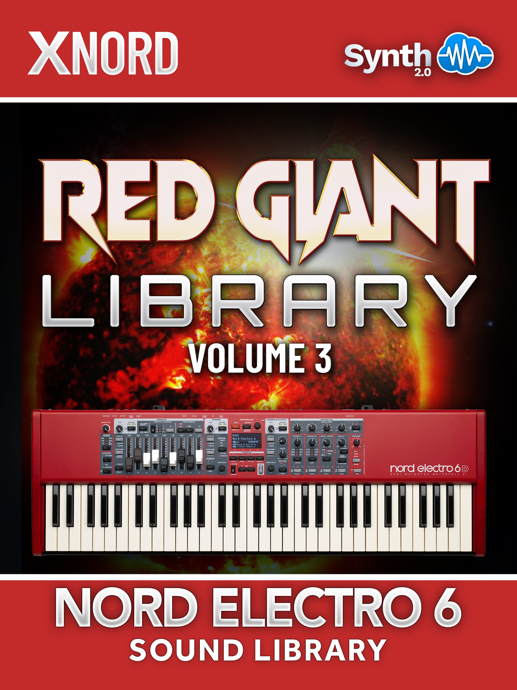 ASL003 - Red Giant Library Vol.3 - Nord Electro 6 Series ( 43 presets )