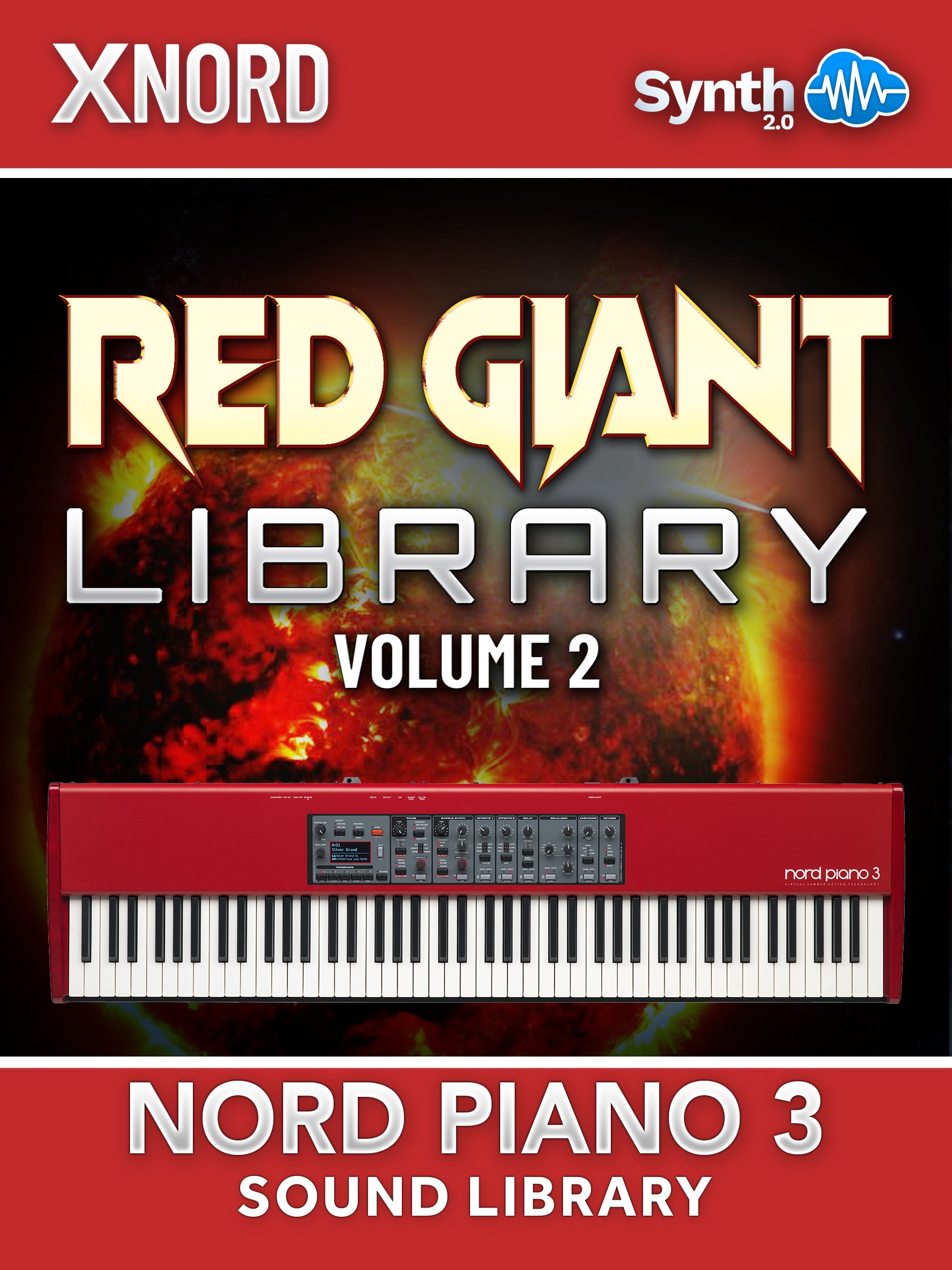 ASL002 - Red Giant Library Vol.2 - Nord Piano 3 ( 33 presets )