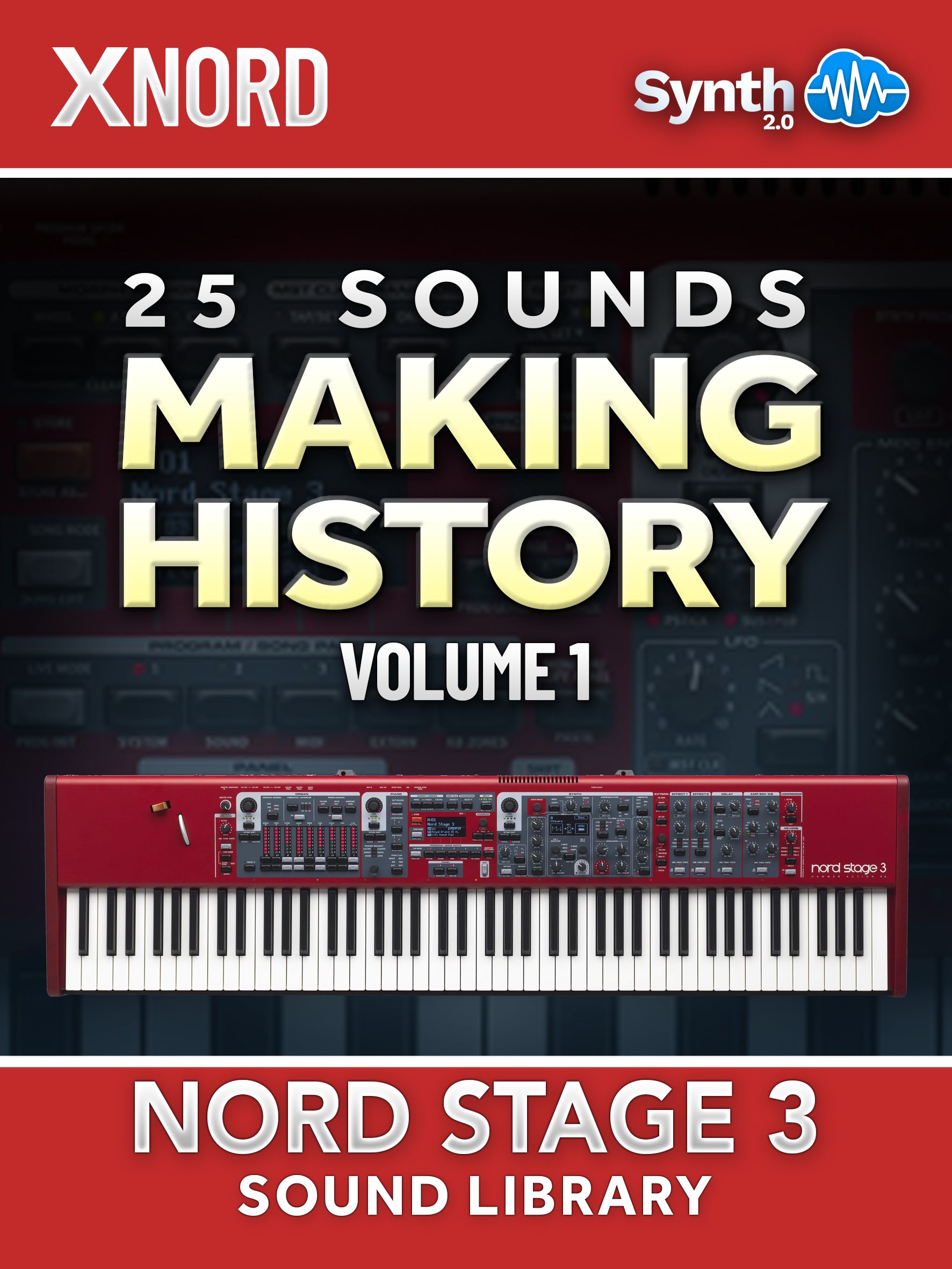 FPL022 - ( Bundle ) - 25 Sounds - Making History Vol.1 + 20 Sounds - Making History Vol.2 - Nord Stage 3