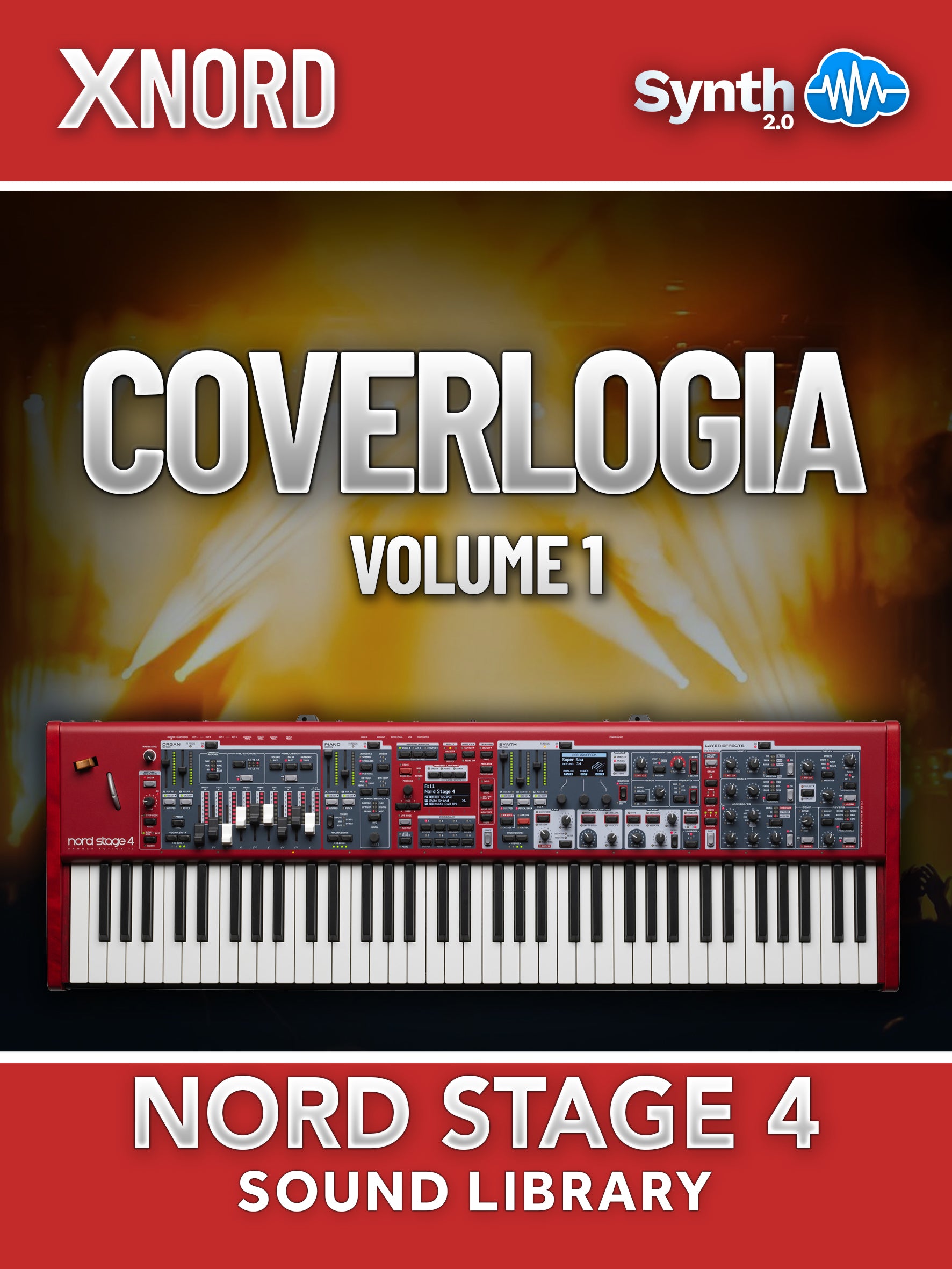 LDX164 - CoverLogia V1 - Complete Cover: Pink Floyd + Toto + Queen + Bonus - Nord Stage 4