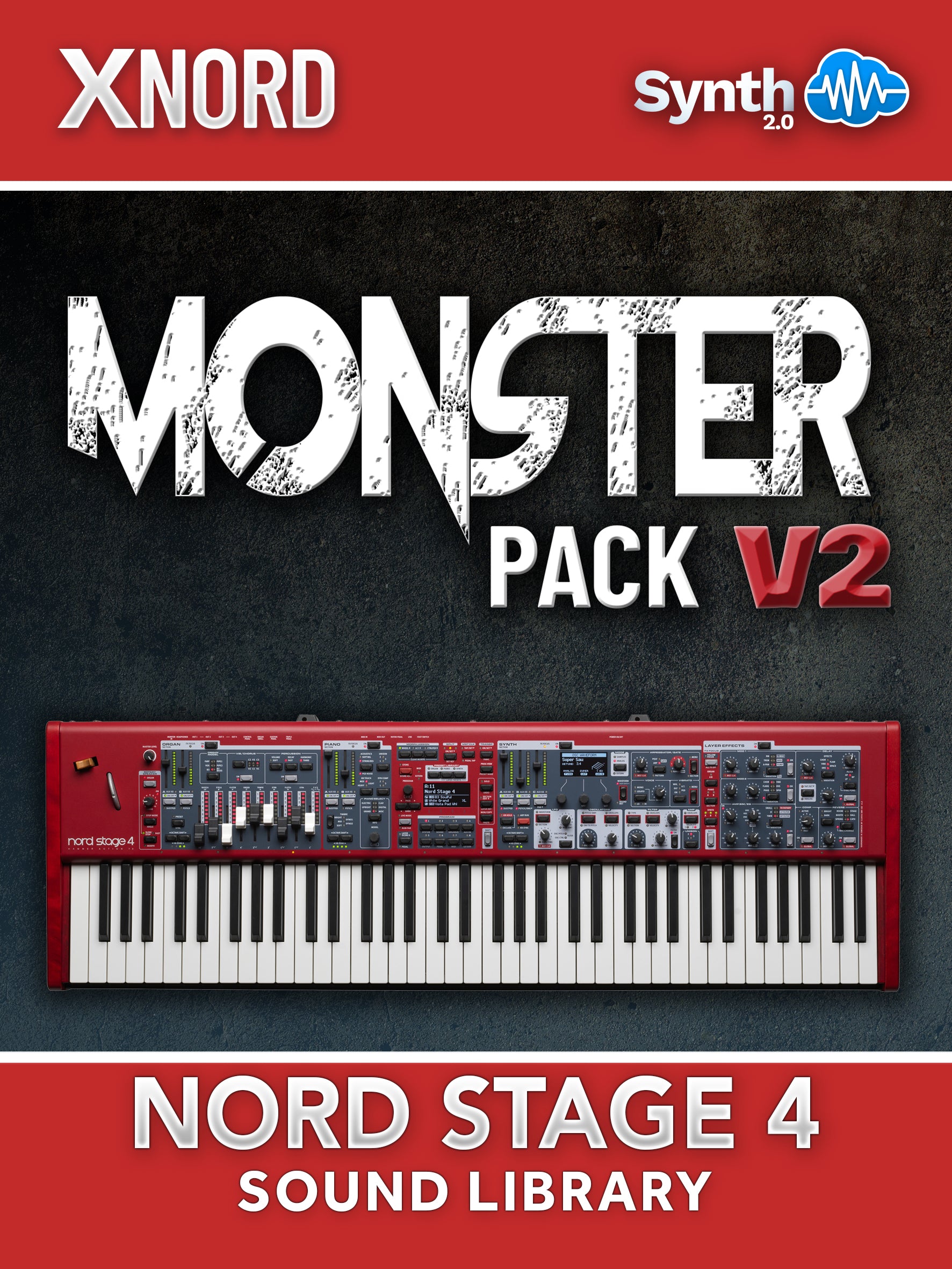 LDX153 - Monster Pack V2 - Nord Stage 4 ( 32 presets )