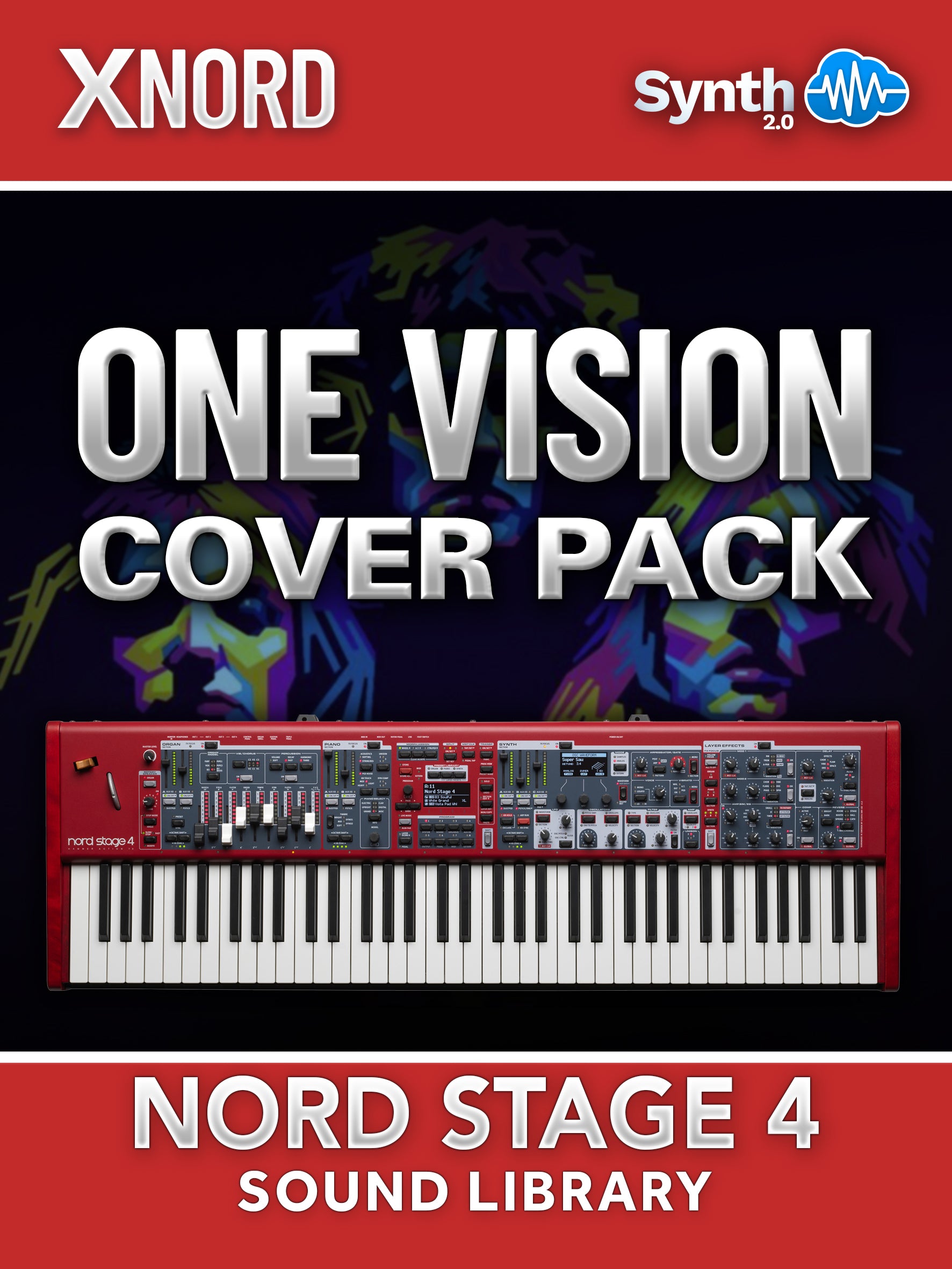 LDX157 - One vision Cover Pack - Nord Stage 4 ( 15 presets )