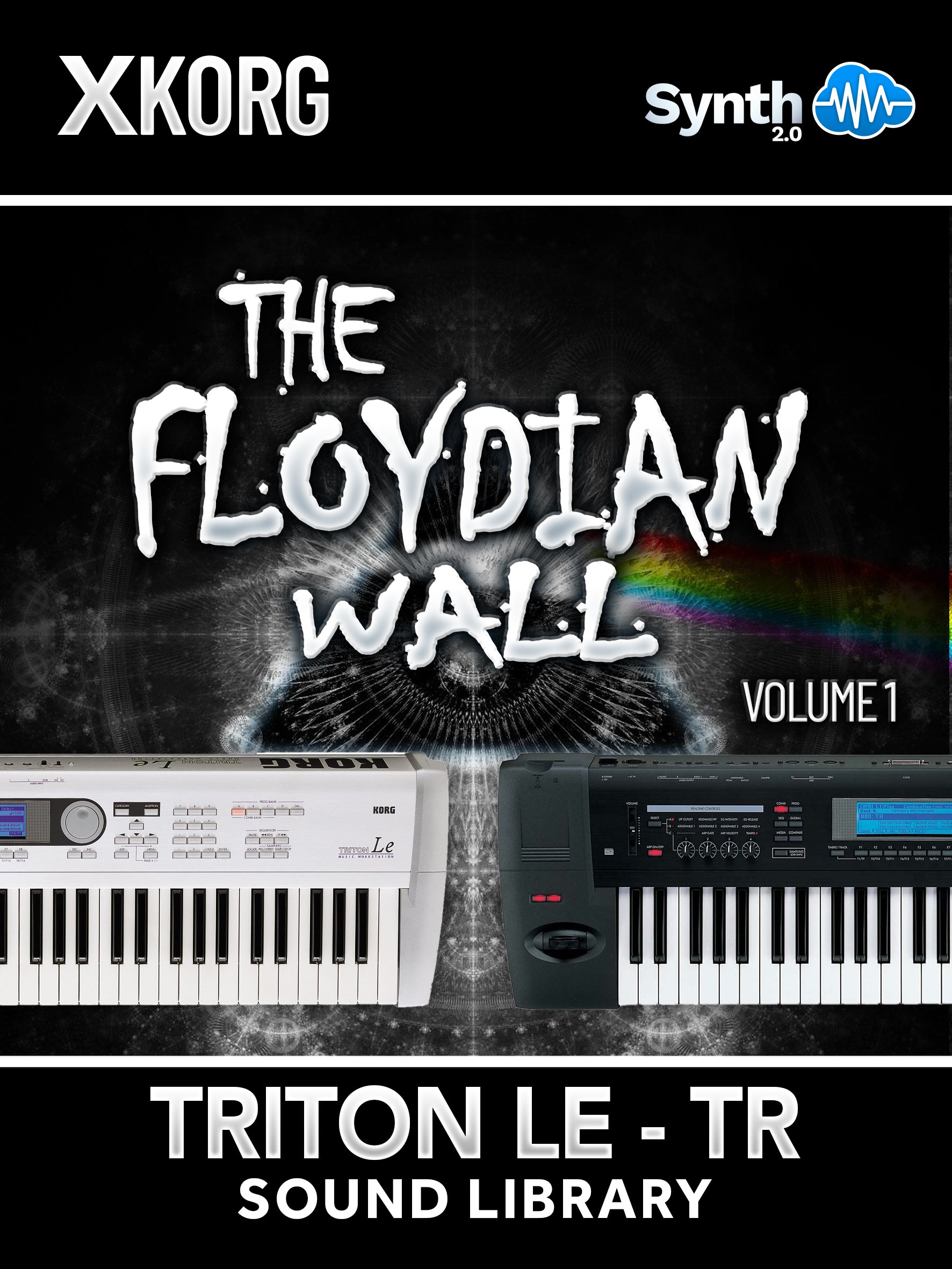 SSX101 - The Floydian Wall V.1 - Korg Triton LE / TR ( 24 presets )