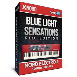GPR015 - Blue Light Sensations (Red Edition) - Nord Electro 6 Series ( 30 presets )