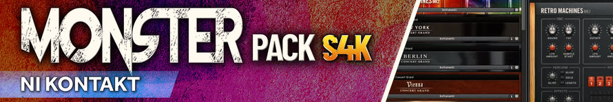 Monster Pack S4K - Native Instruments Kontakt - Full Version