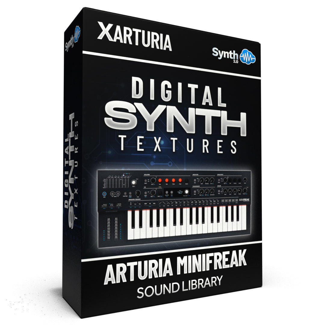 TPL043 - Digital Synth Textures - Arturia Minifreak - V ( 65 presets )