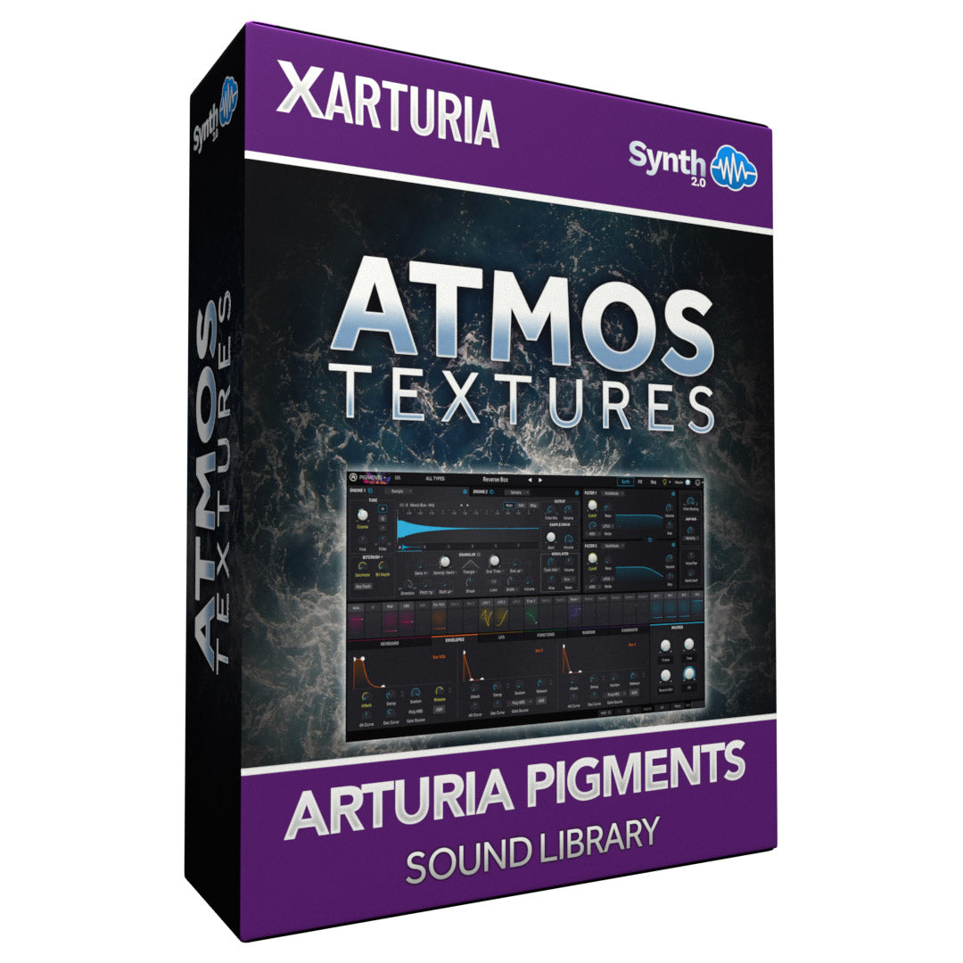 TPL035 - ( Bundle ) - Atmos Textures + Sci-Fi Scapes - Arturia Pigments 4