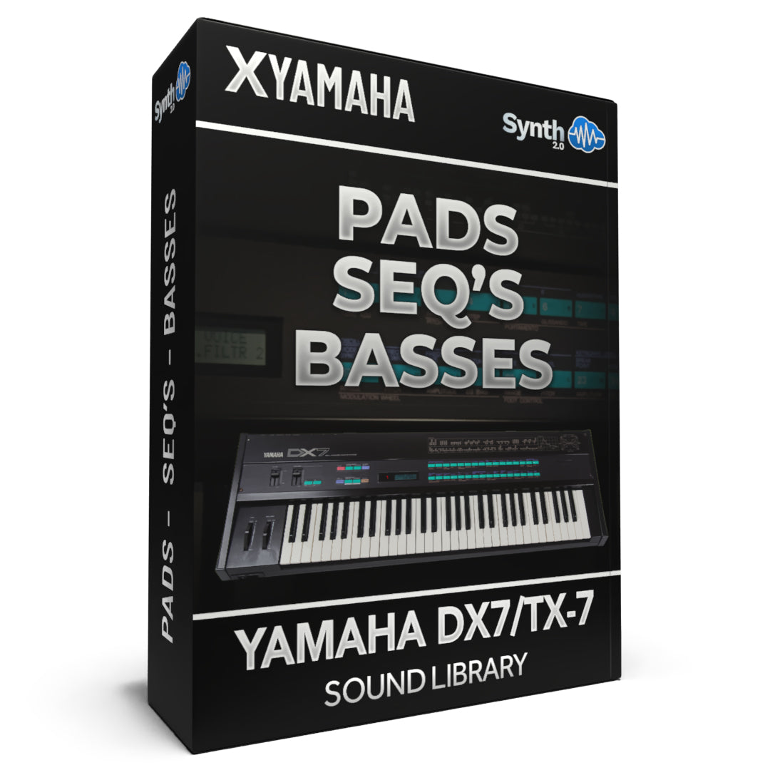 LFO165 - Pads, Seq & Basses - Yamaha DX7 / TX7 ( 32 presets )