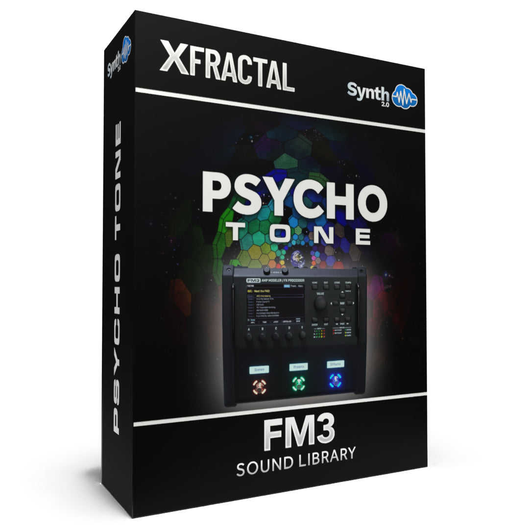 FRT018 - Psycho Tone ( Muse Cover Pack ) - Fractal FM3 ( 16 scenes )