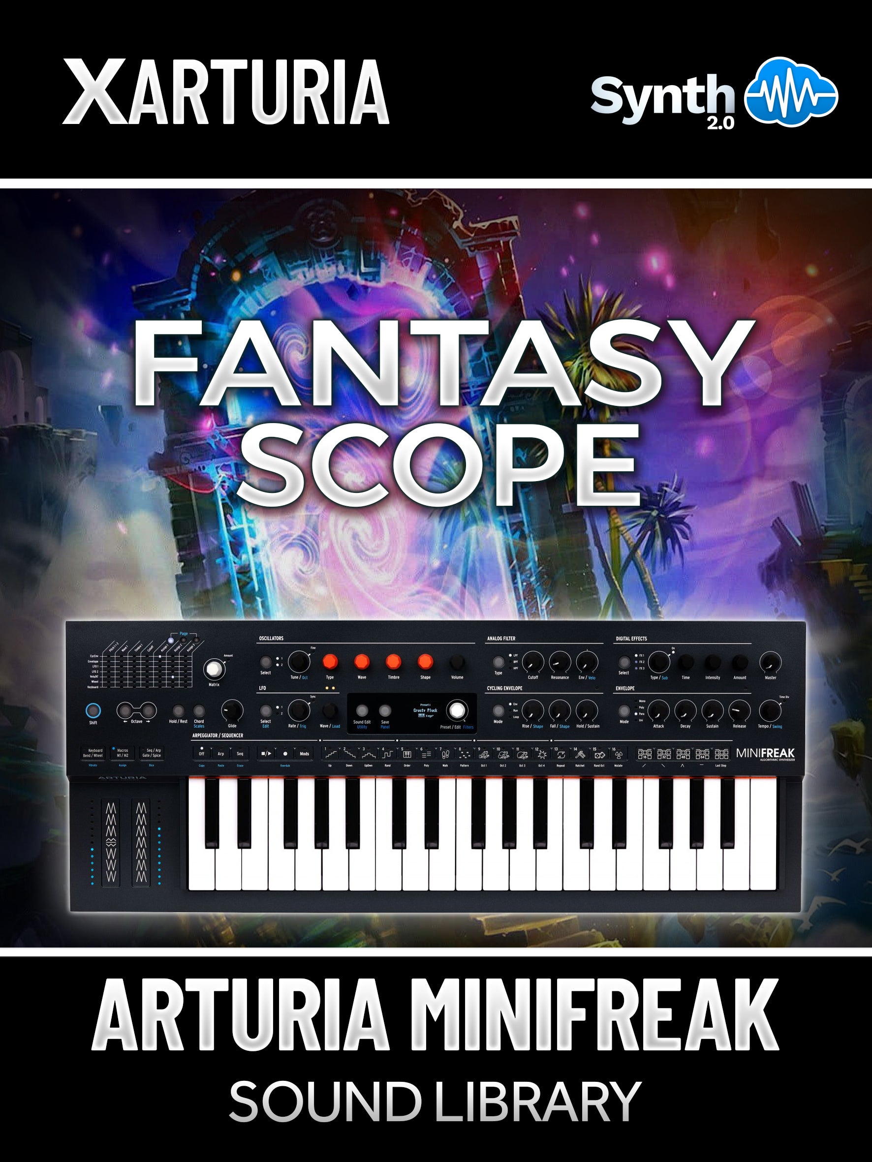TPL082 - Fantasy Scope - Arturia MiniFreak ( 65 presets )