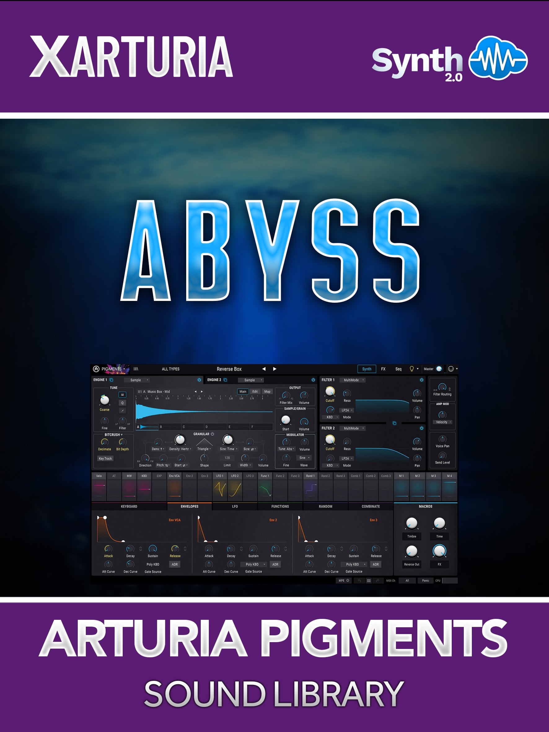 RLS008 - Abyss - Arturia Pigments ( 40 presets )