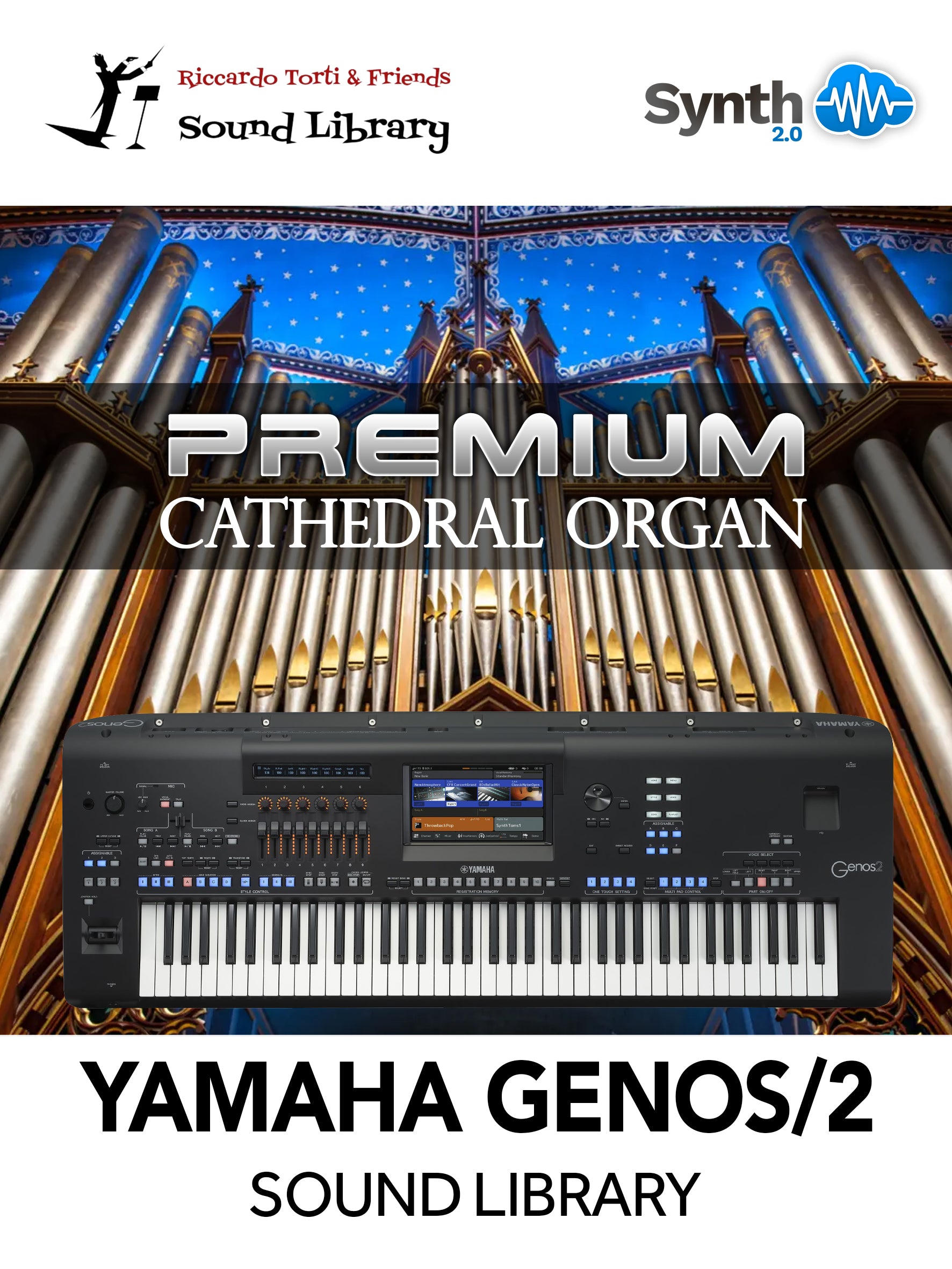 GNL020 - Premium Cathedral Organ - Yamaha GENOS / 2