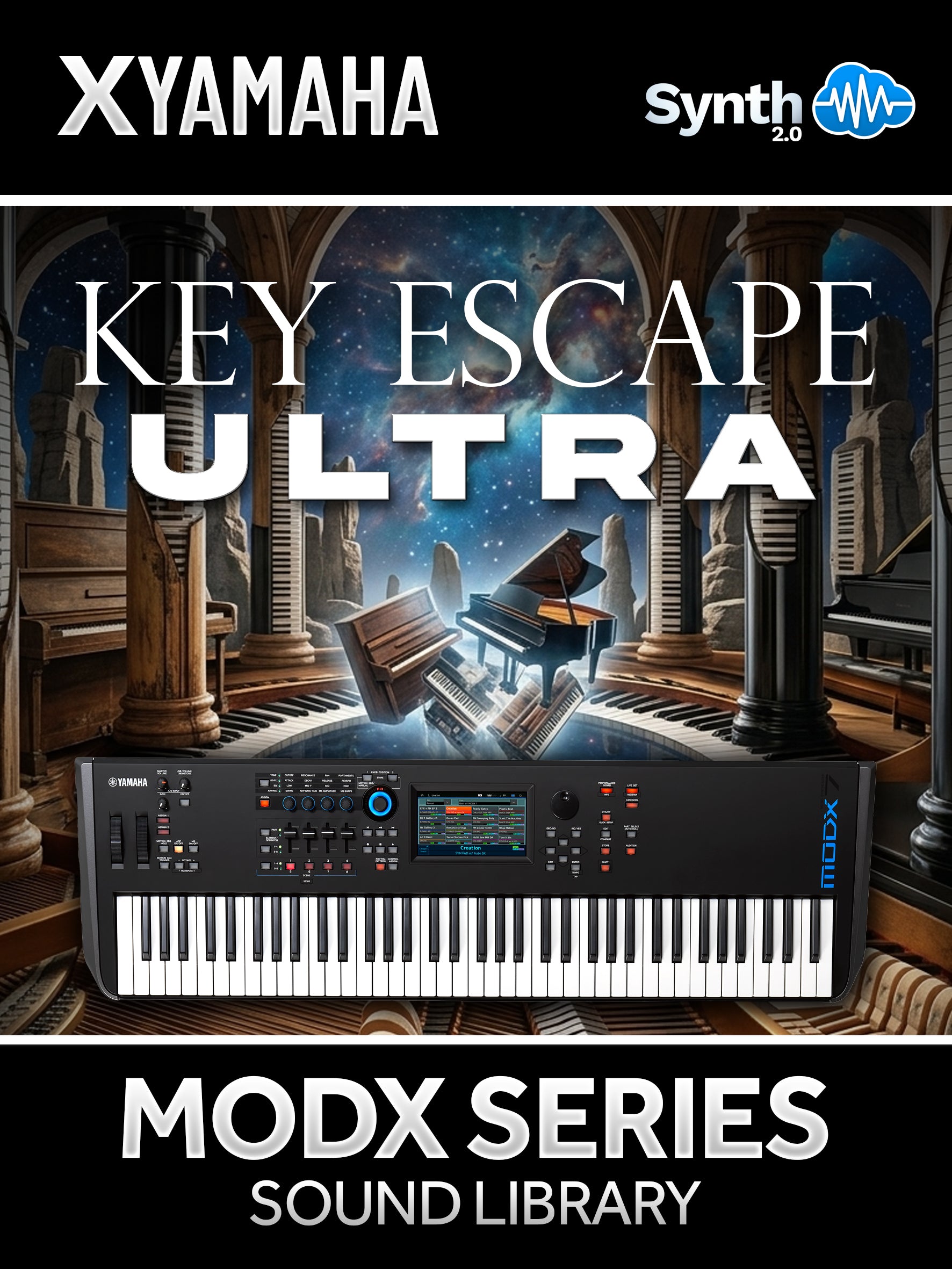 Key Escape Ultra -Yamaha MONTAGE-MODX | Rhodes, Studio Grand & MKS