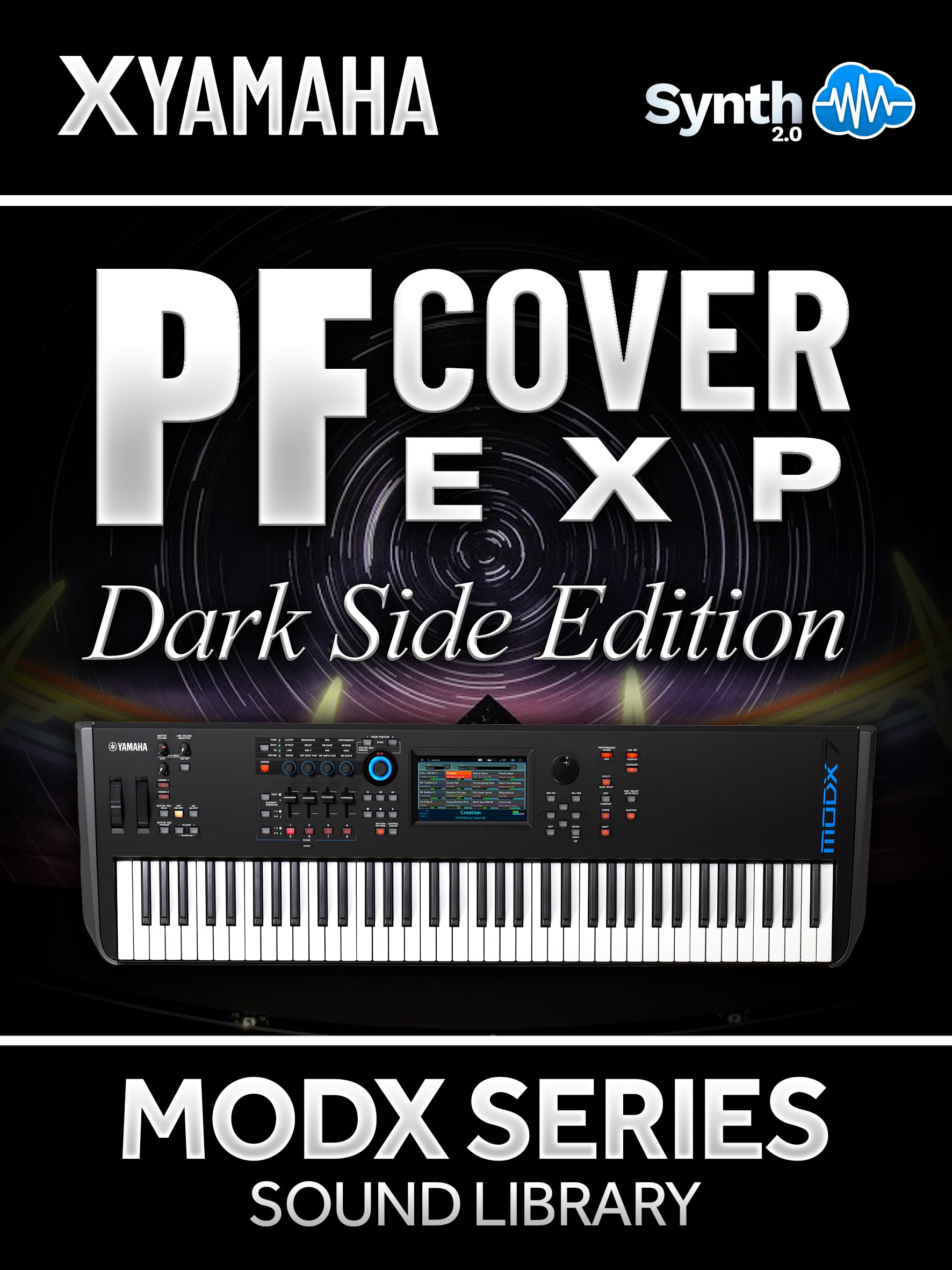 FPL053 - ( Bundle ) - PF Cover EXP + PF Cover EXP Dark Side Edition - Yamaha MODX / PLUS / M