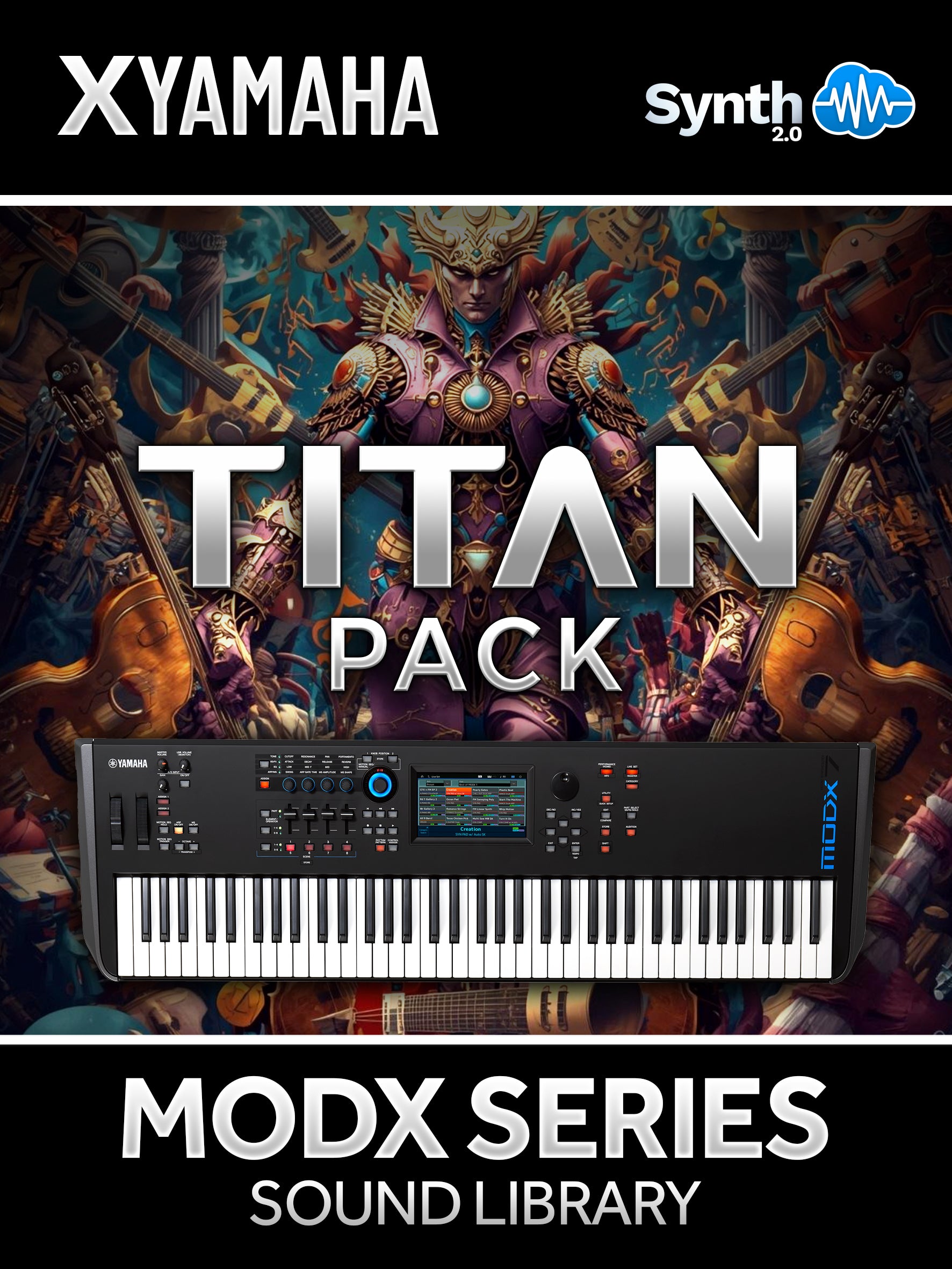 Yamaha MODX Series Titan Pack Soundset 200+ sounds – Synthcloud
