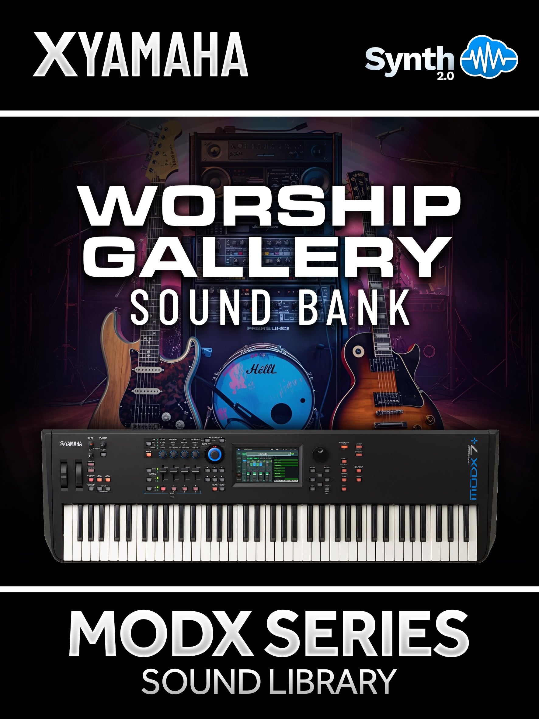 Yamaha Worship Soundset – 16 MODX Soundset – Synthcloud