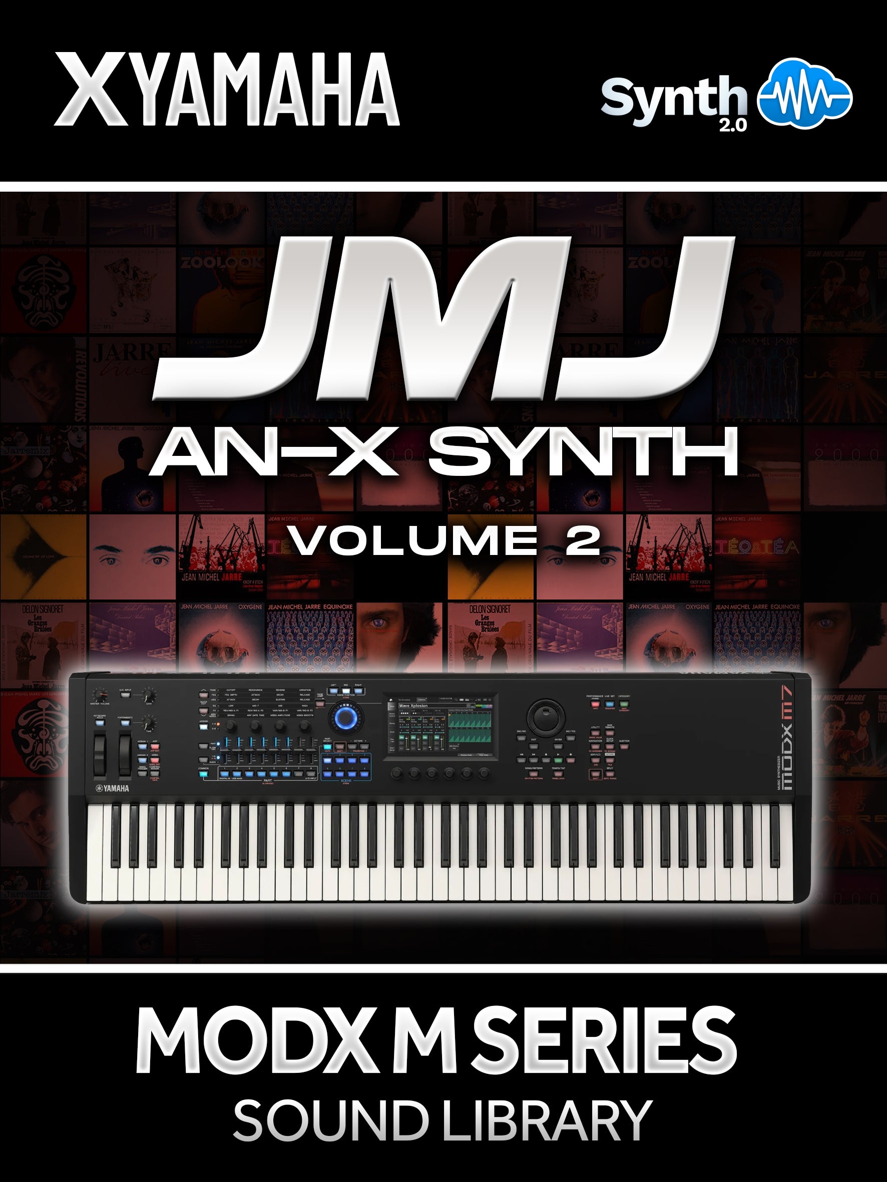 ZZL010 - JMJ AN-X Synth Pack V2 + Bonus Samples - Yamaha MODX M - ESP