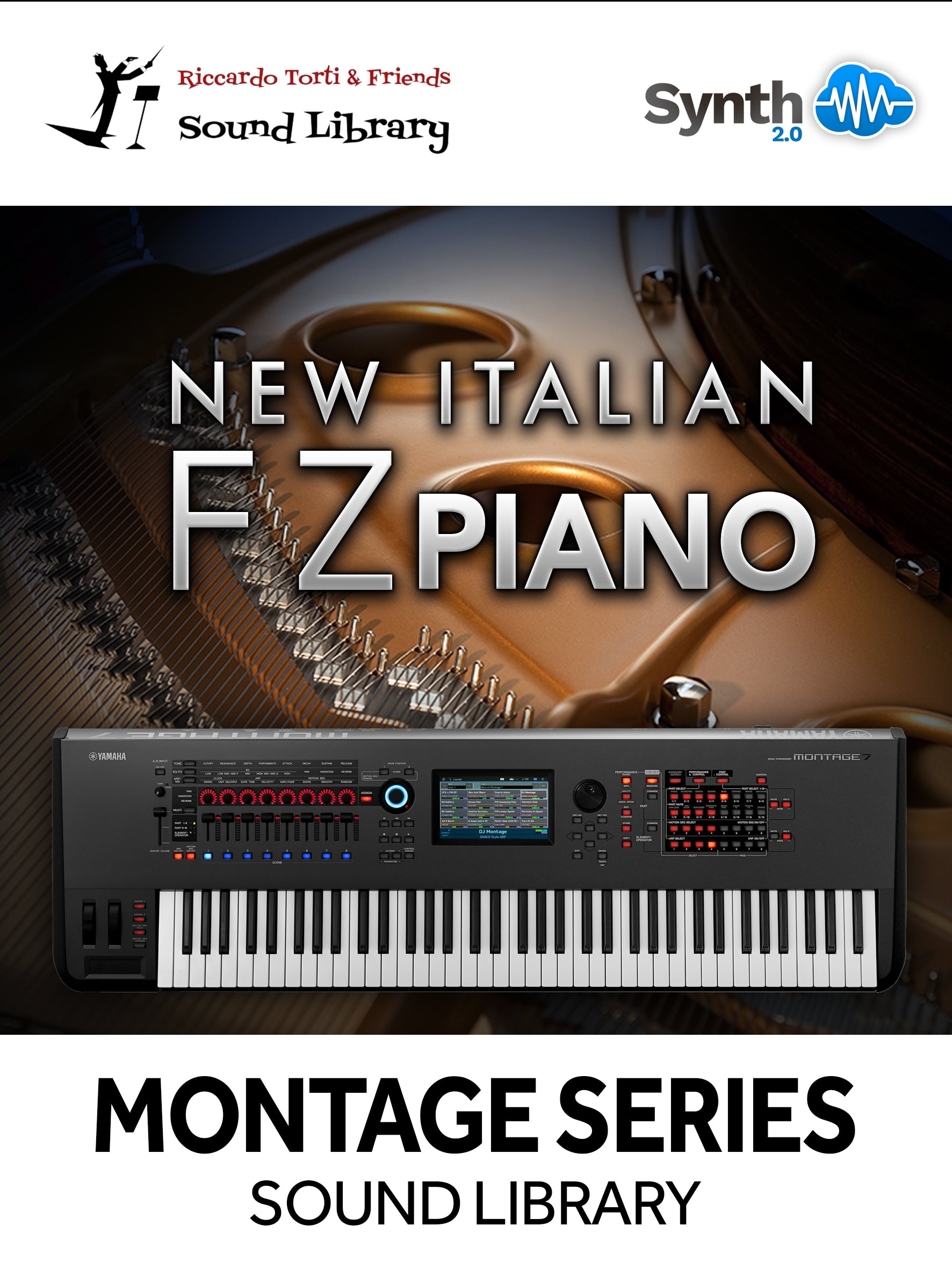 RCL021 New Italian FZ Piano Yamaha MONTAGE M 10 presets