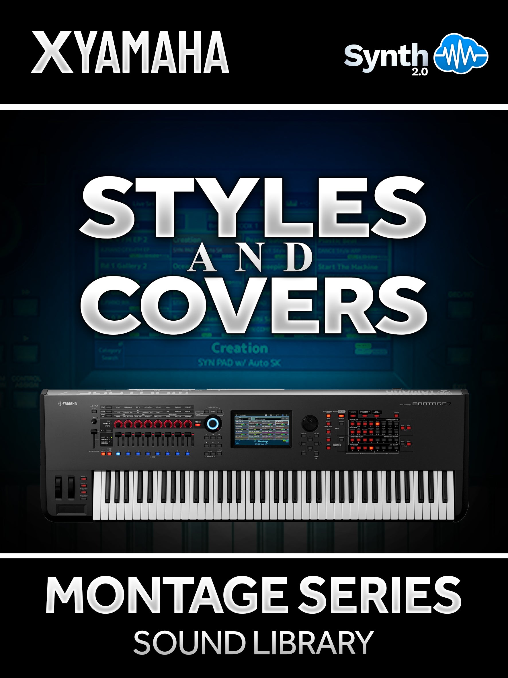 FPL049 - ( Bundle ) - Styles and Covers + Coverlogia Vol.2 - Yamaha MONTAGE / M