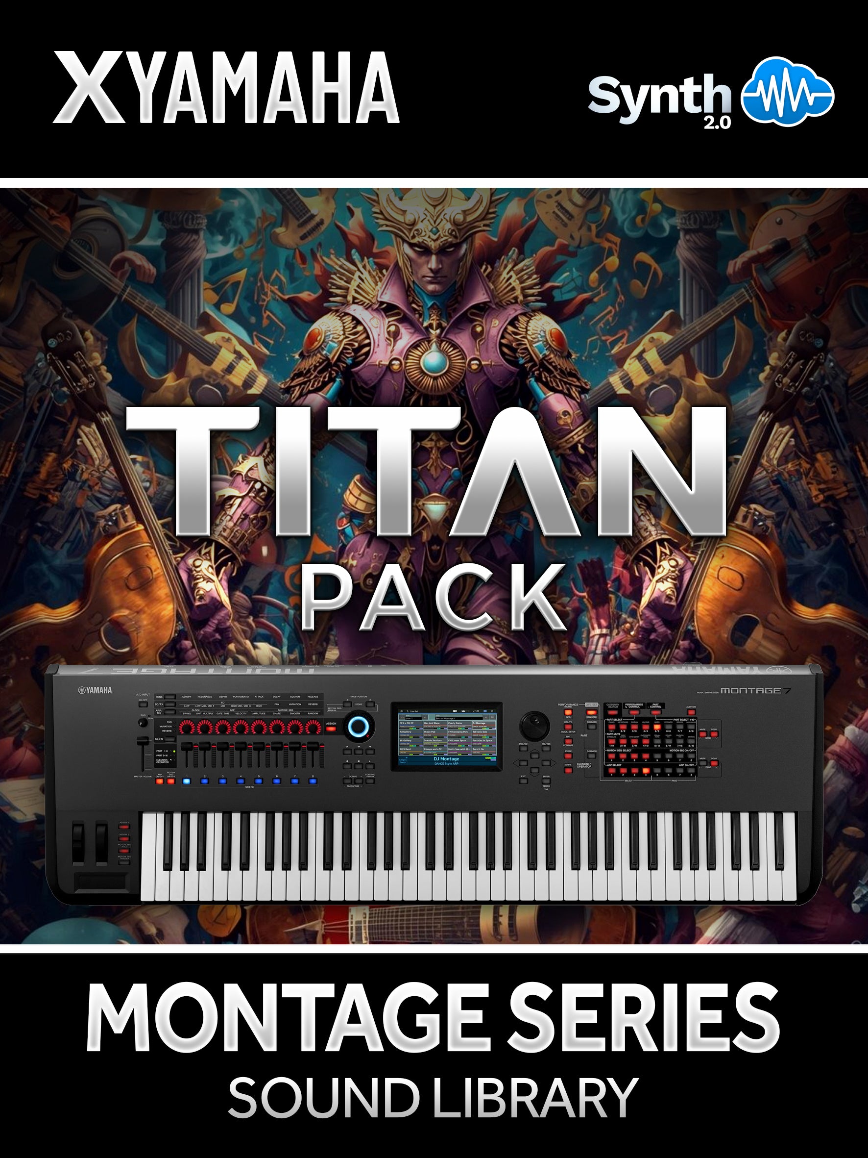 Jan Hammer Miami Vice Pack - Yamaha MONTAGE M Soundset 16 sounds