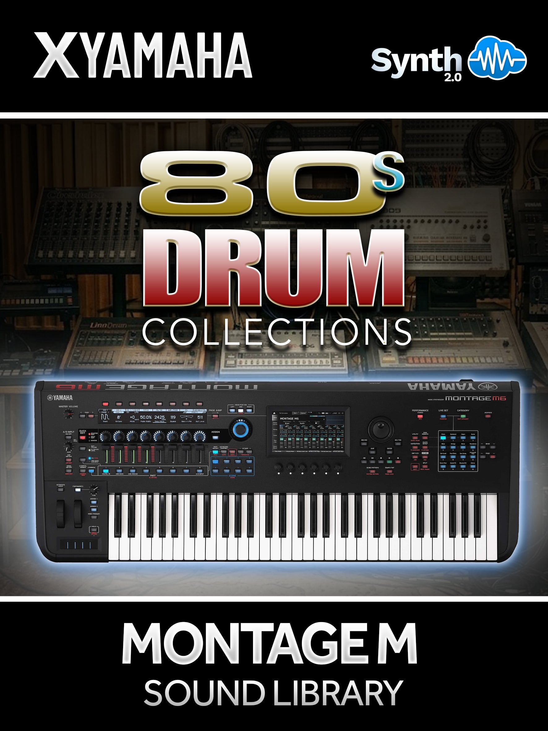 Yamaha MONTAGE 80s Drum Soundset – 80 Kits – Synthcloud