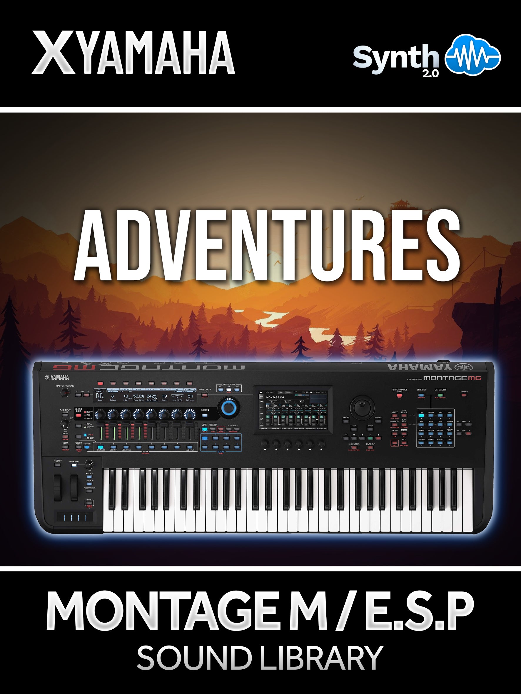 Yamaha Montage M ESP Bundle: Adventures + All Around the World